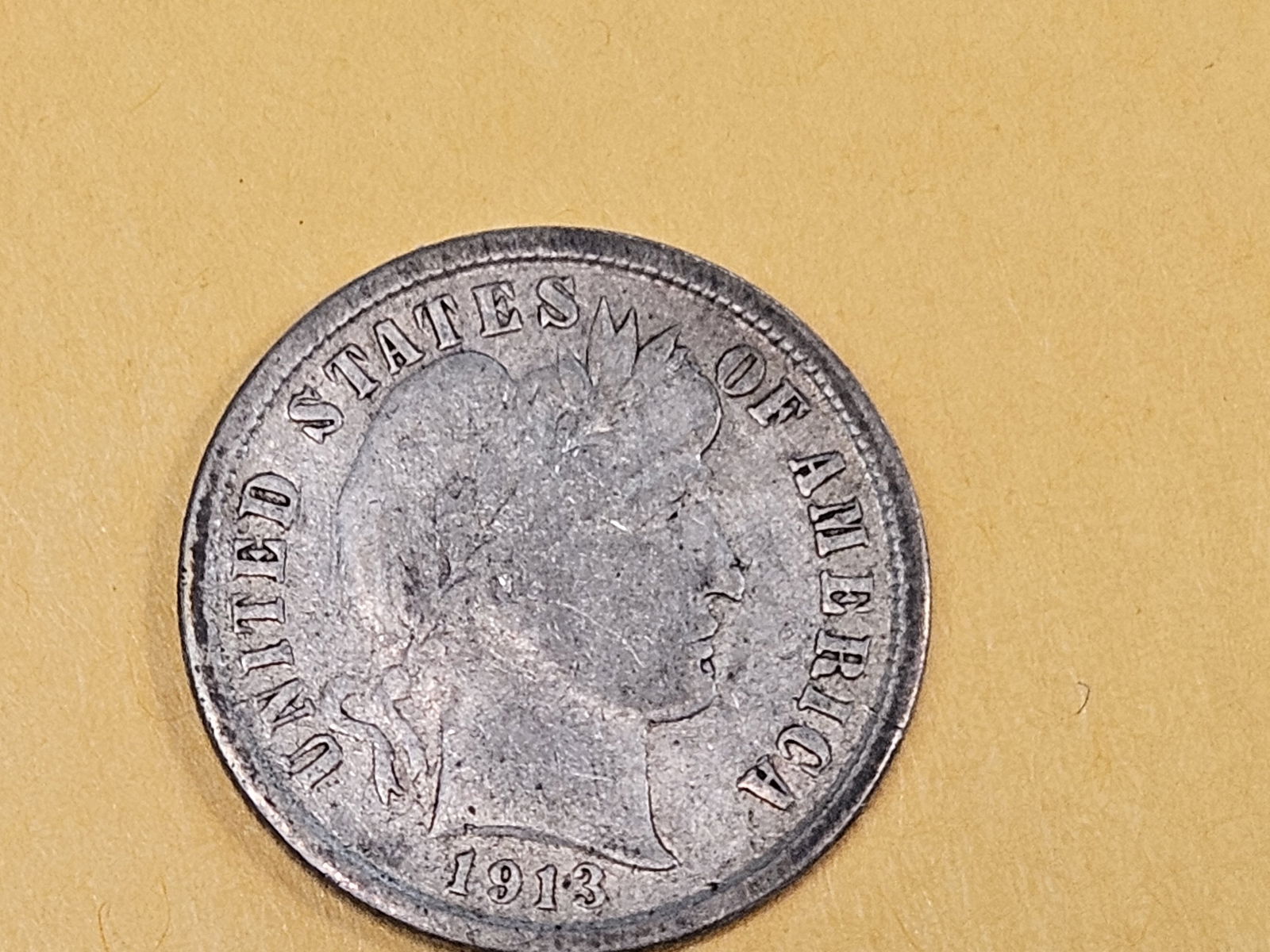 * Semi-Key 1913-S Barber Dime - 3