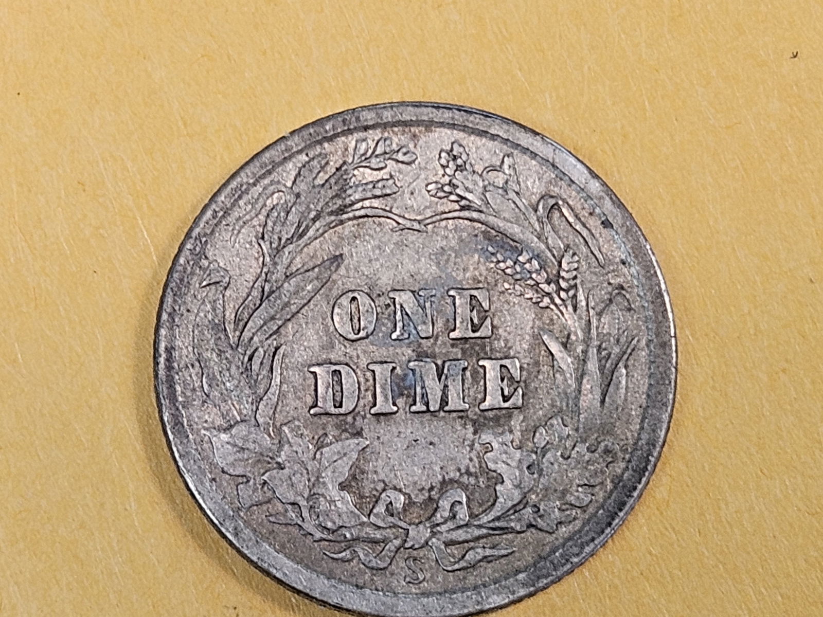 * Semi-Key 1913-S Barber Dime - 4