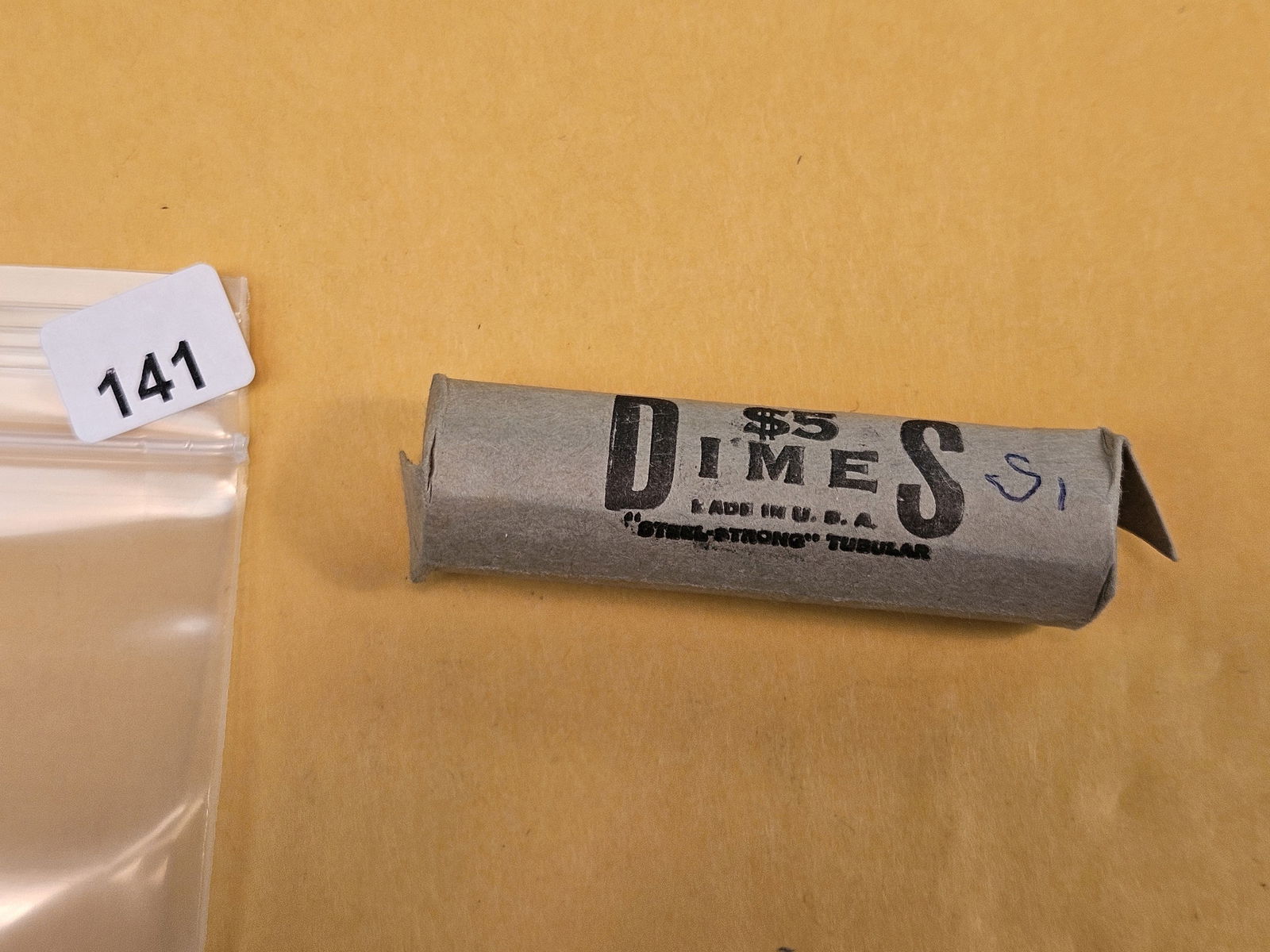 Full Roll of silver dimes (1 of 1)