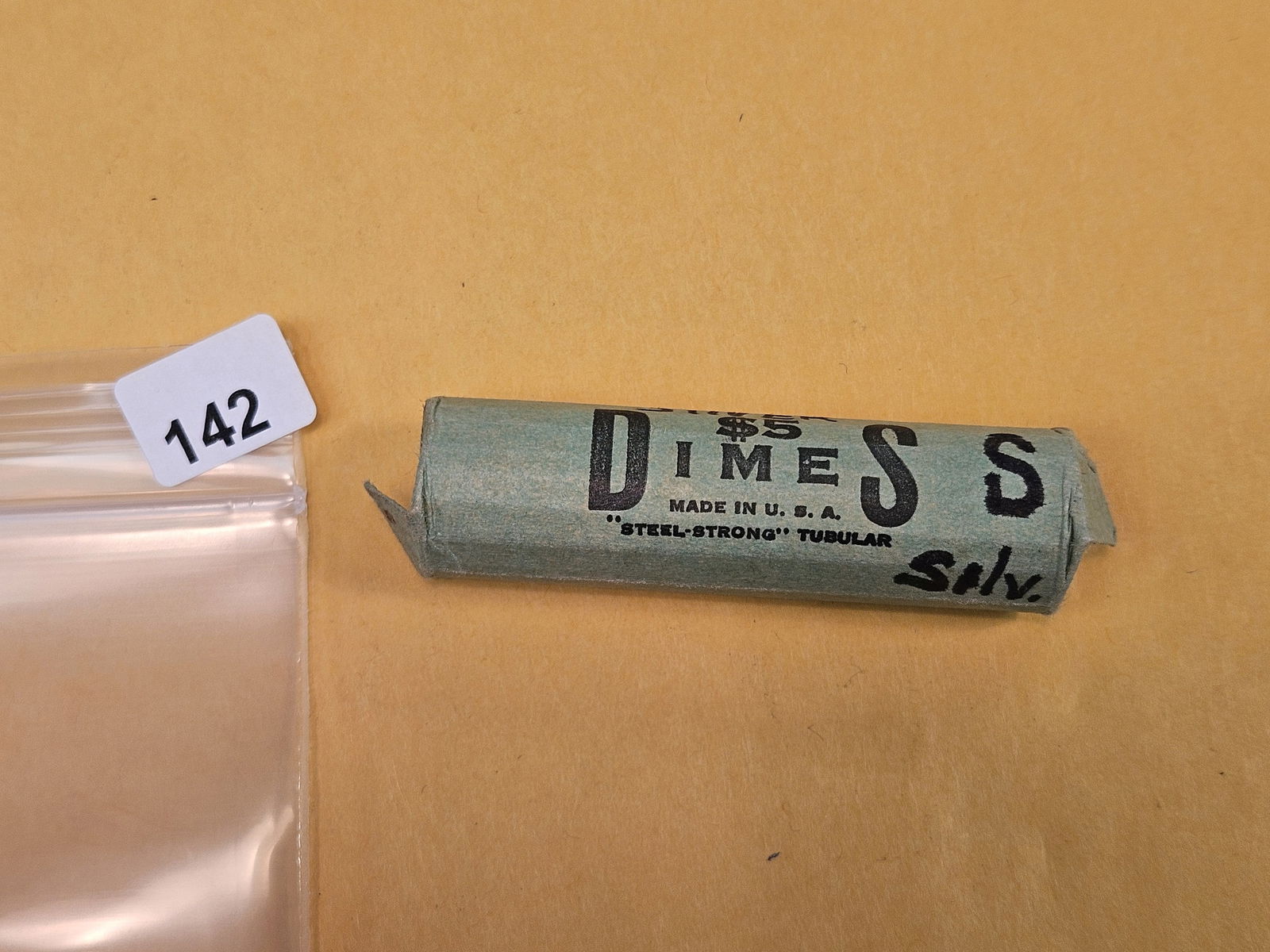 Full Roll of silver dimes (1 of 1)