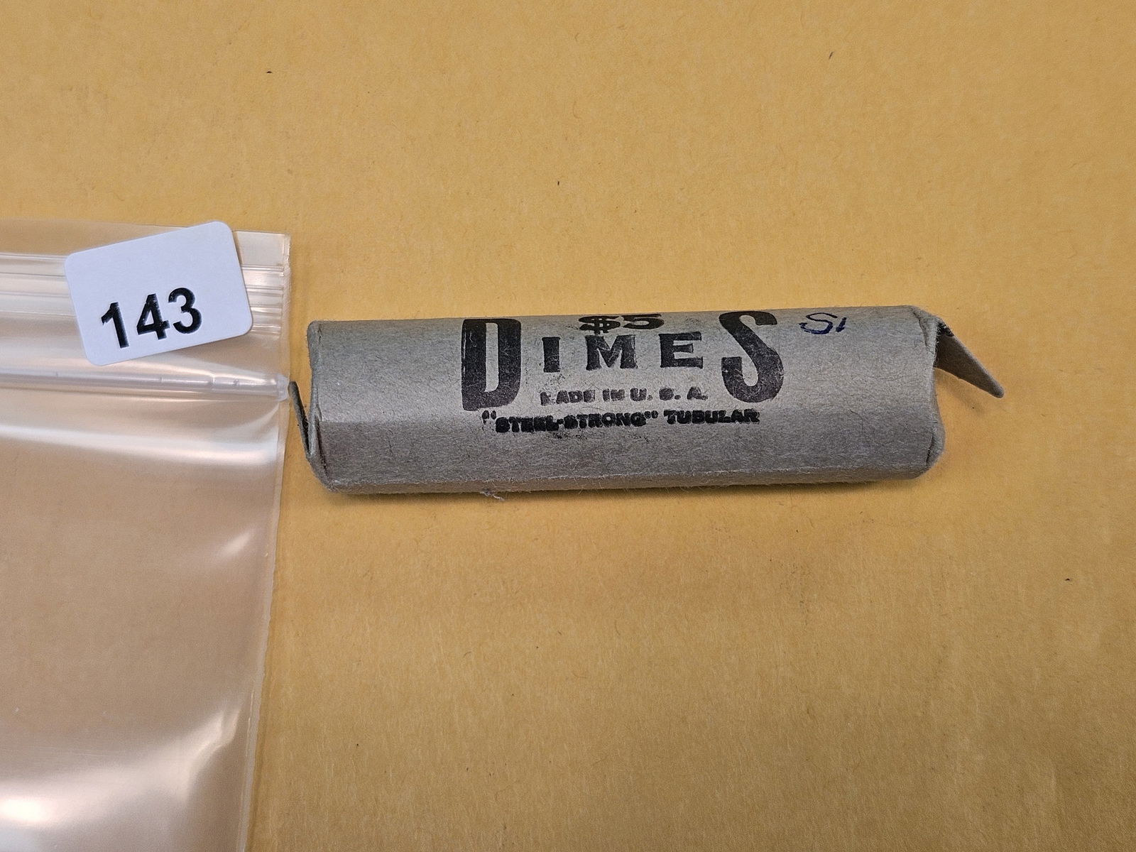 Full Roll of silver dimes (1 of 1)