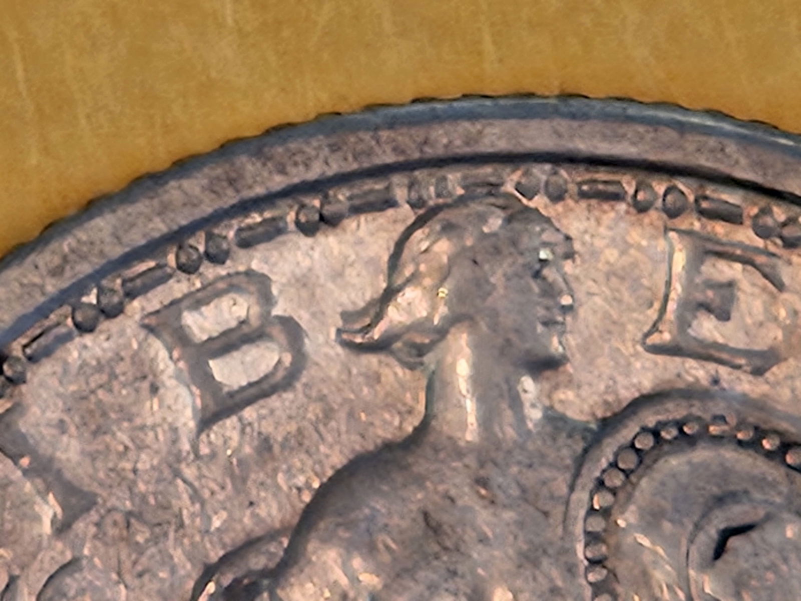 Better 1917 Type 1 Standing Liberty Quarter in About Uncirculated - 55 FH - 6