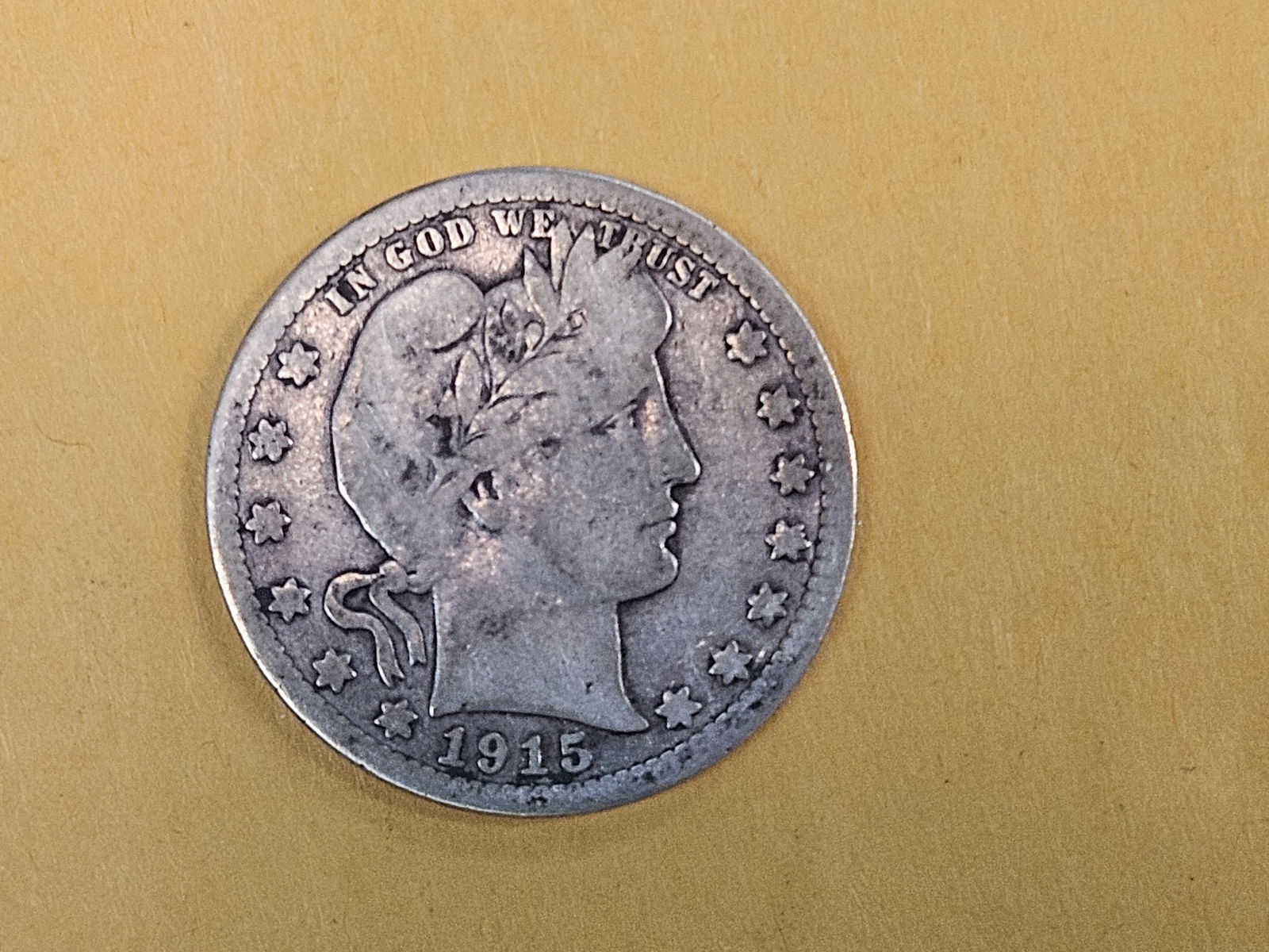 Better Date 1915-S Barber Quarter in Very Good - 10 - 3