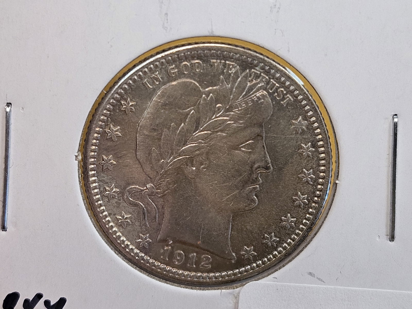 ** HIGH-GRADE! 1912-S Barber Quarter in Choice Brilliant Uncirculated - 8