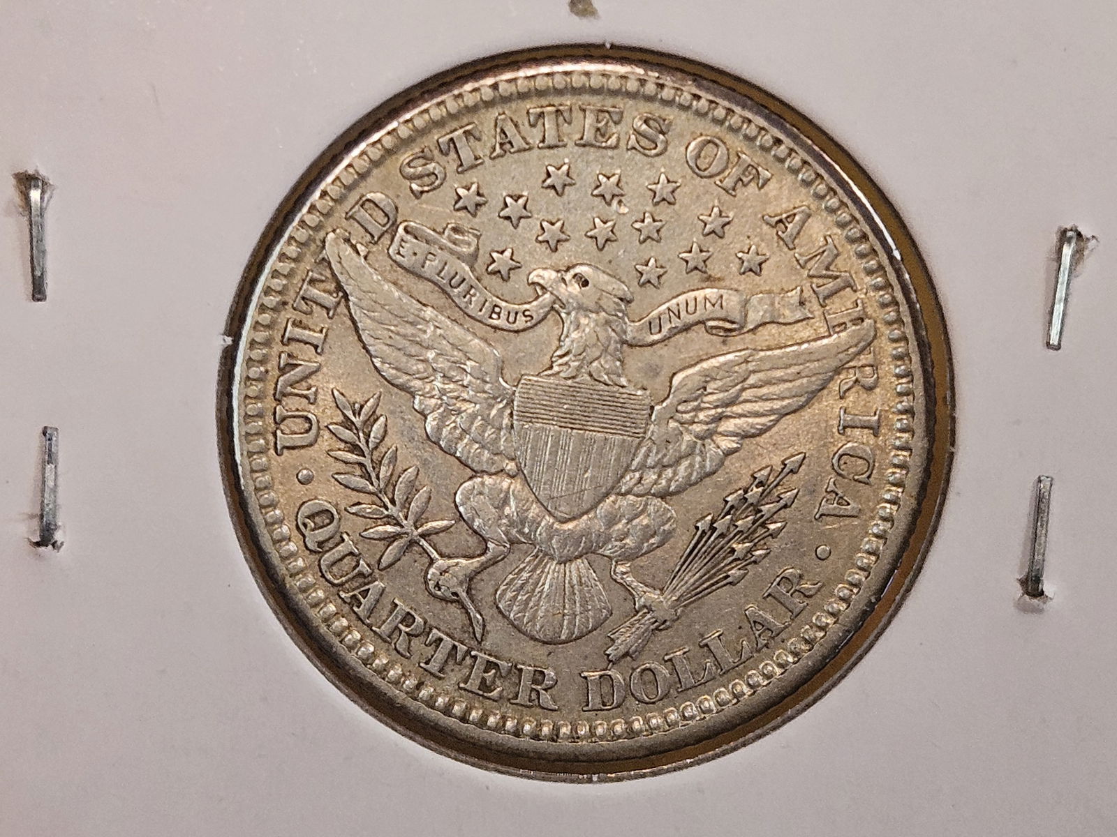 Bright About Uncirculated plus 1902 Barber Quarter - 5