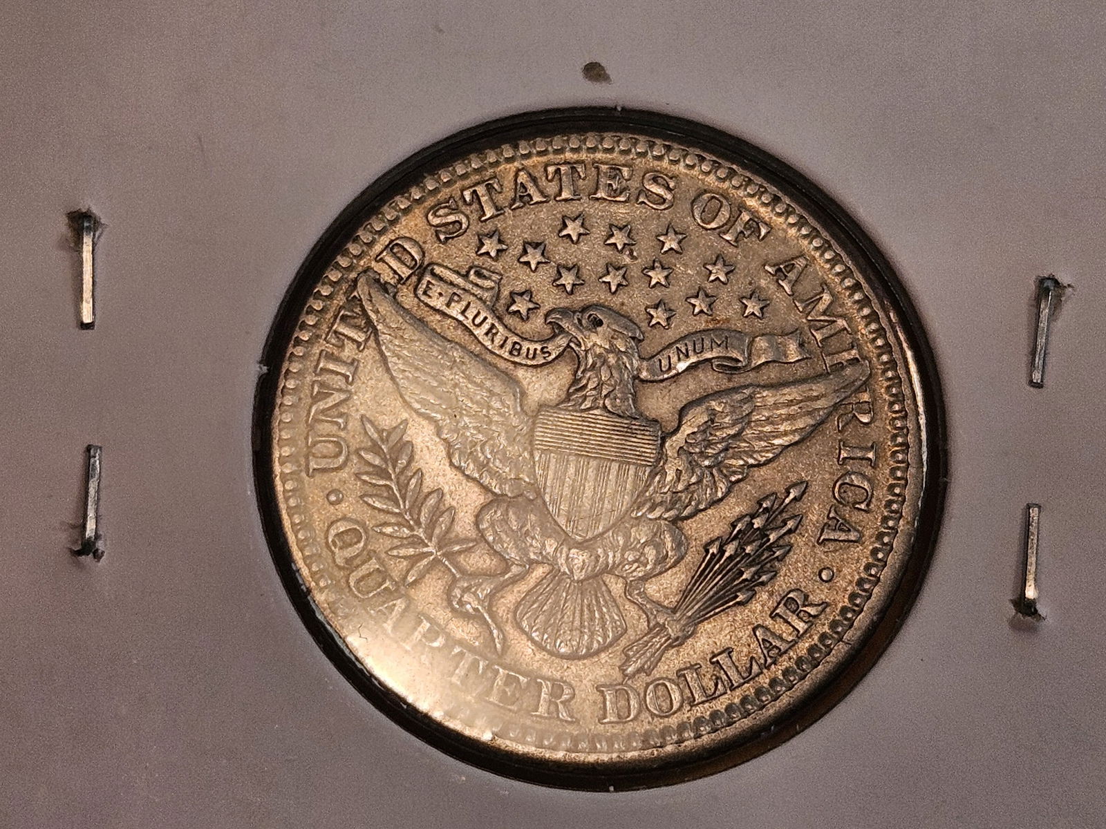 Bright About Uncirculated plus 1902 Barber Quarter - 6