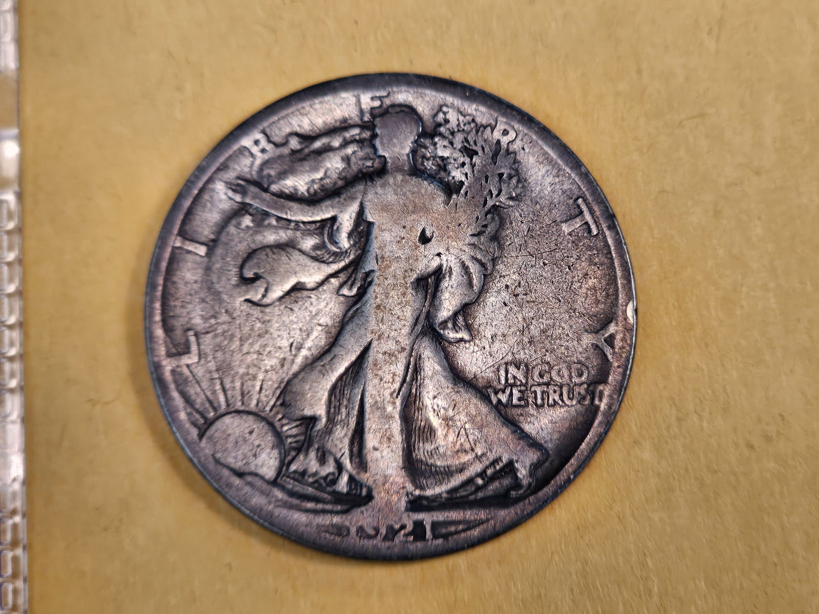 KEY DATE 1921-S Walking Liberty Half Dollar (1 of 4)