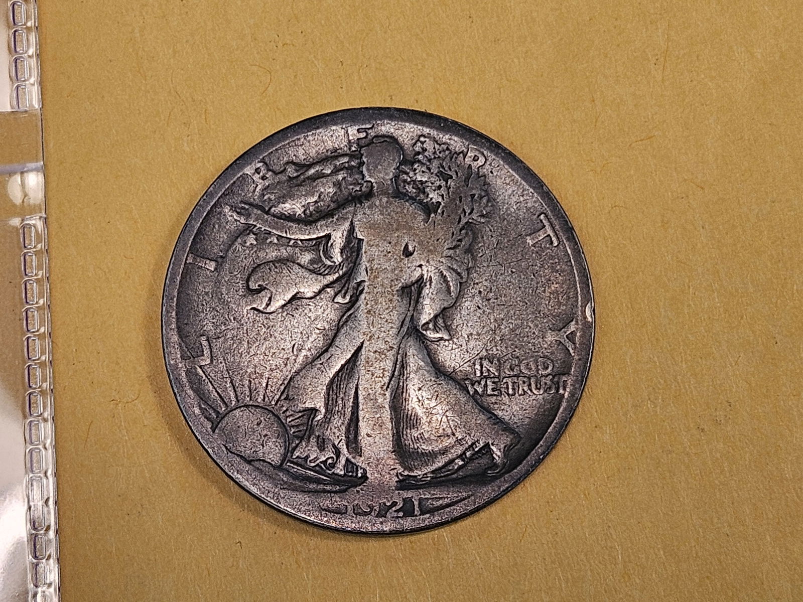 KEY DATE 1921-S Walking Liberty Half Dollar - 3