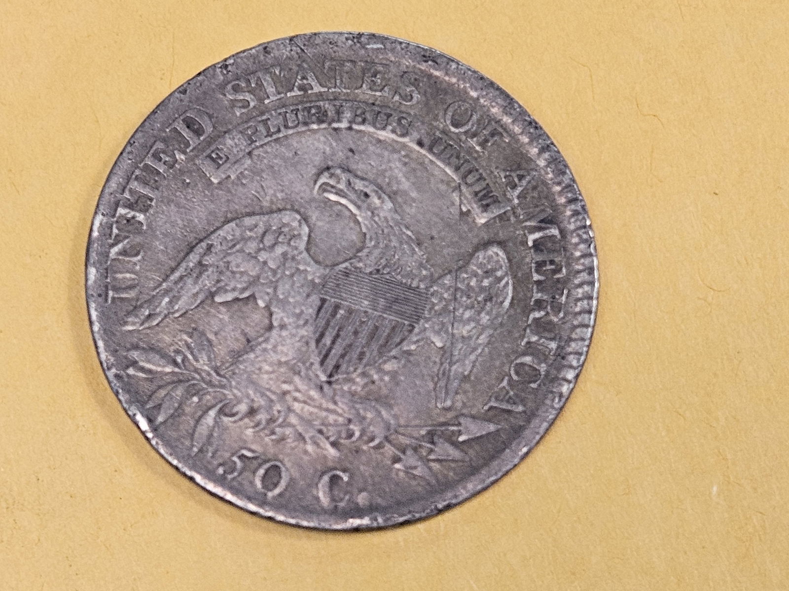 Better 1812 Capped Bust Half Dollar in Very Fine - 5