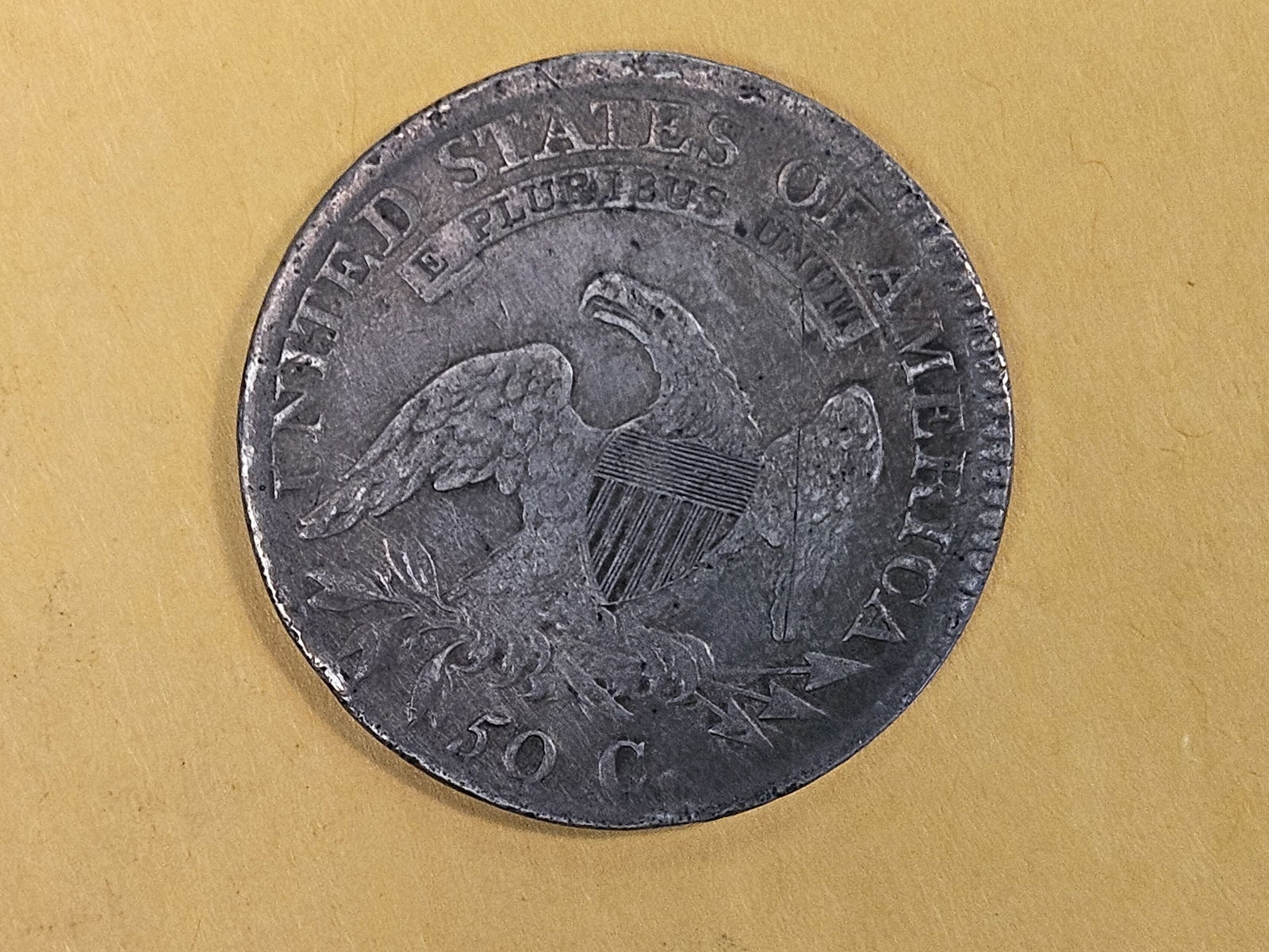 Better 1812 Capped Bust Half Dollar in Very Fine - 6