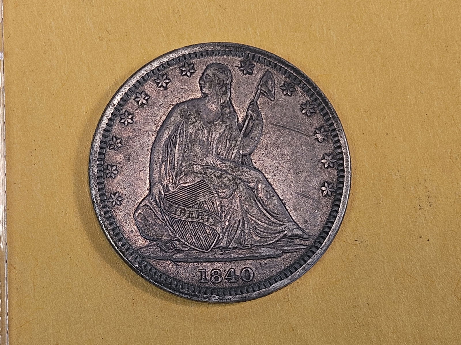 Better 1840-O Seated Liberty silver half dollar - 4
