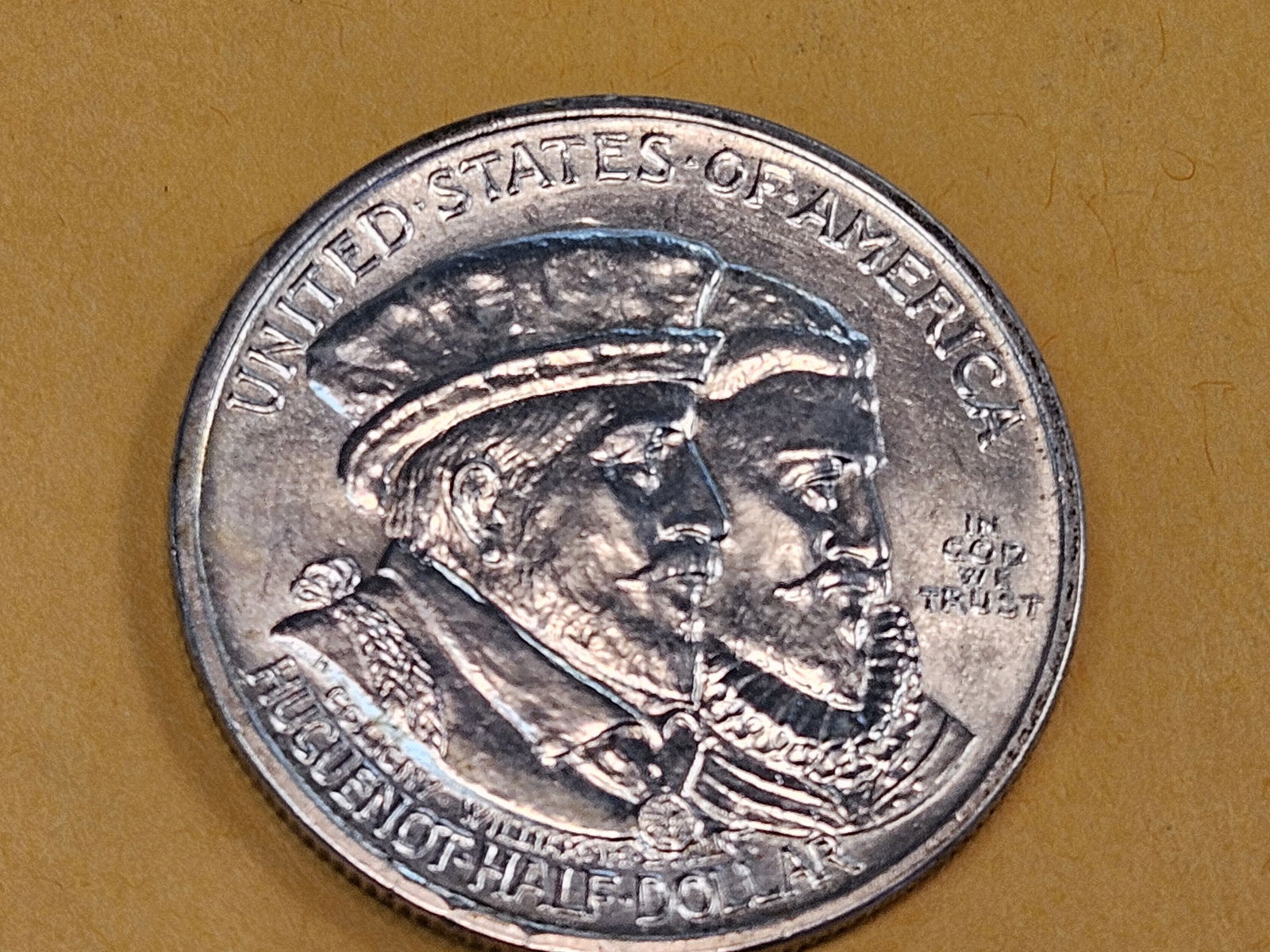 Very Choice Brilliant Uncirculated 1924 Commemorative silver Half Dollar - 3