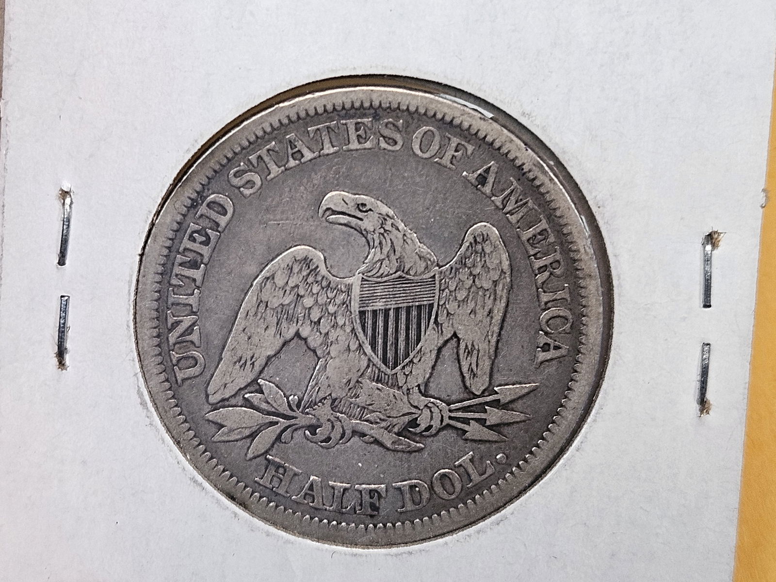 1842 Seated Liberty silver half Dollar - 3