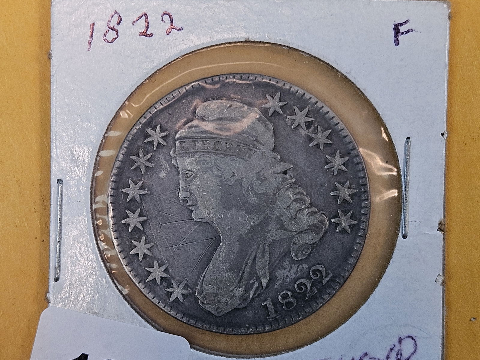 1822 Capped Bust Half Dollar (1 of 4)