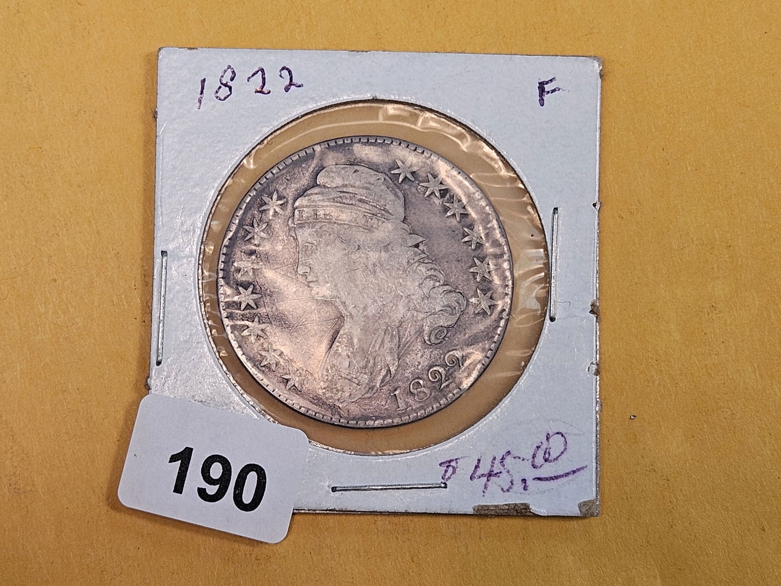 1822 Capped Bust Half Dollar - 2