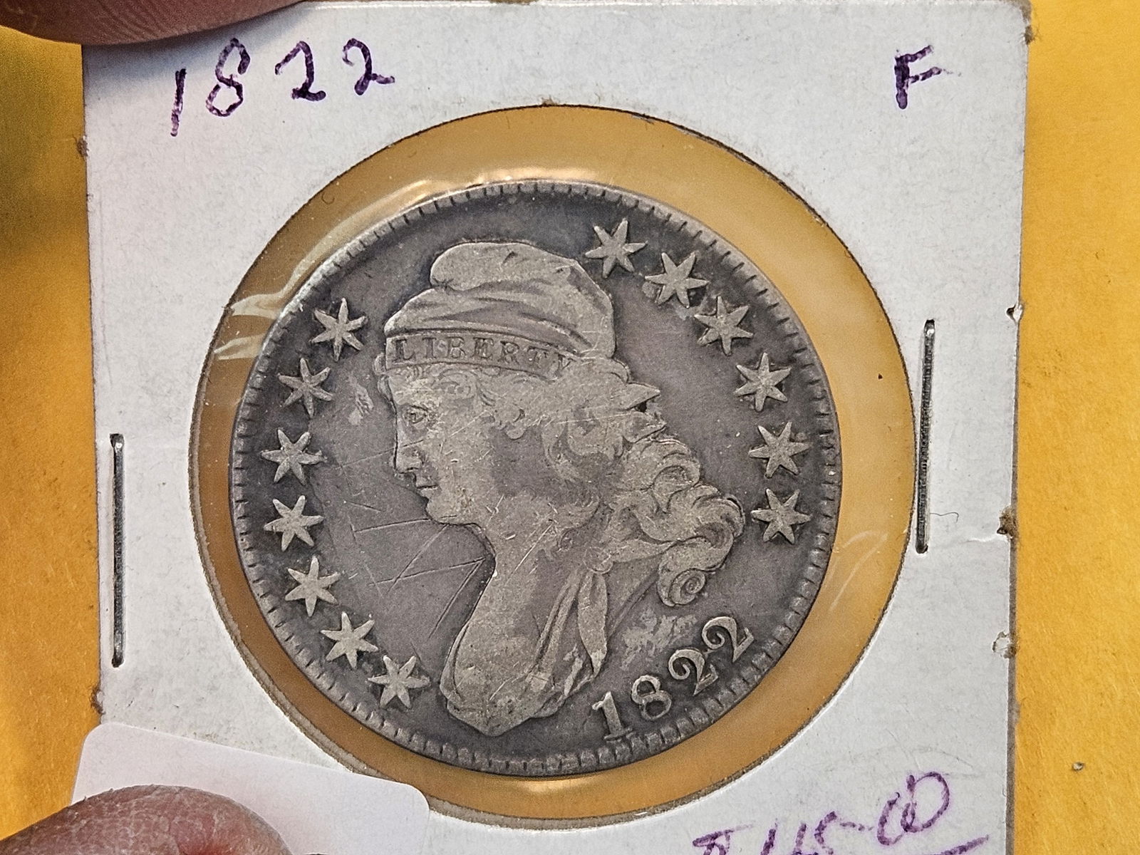1822 Capped Bust Half Dollar - 3