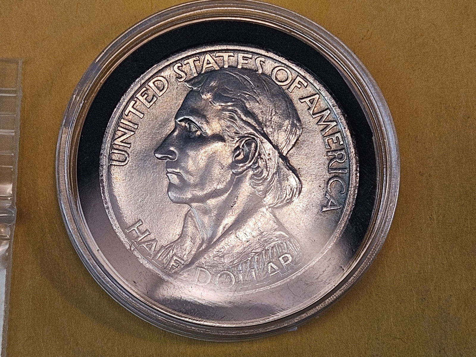 Choice Brilliant Uncirculated 1935 Commemorative Silver Half Dollar (1 of 5)