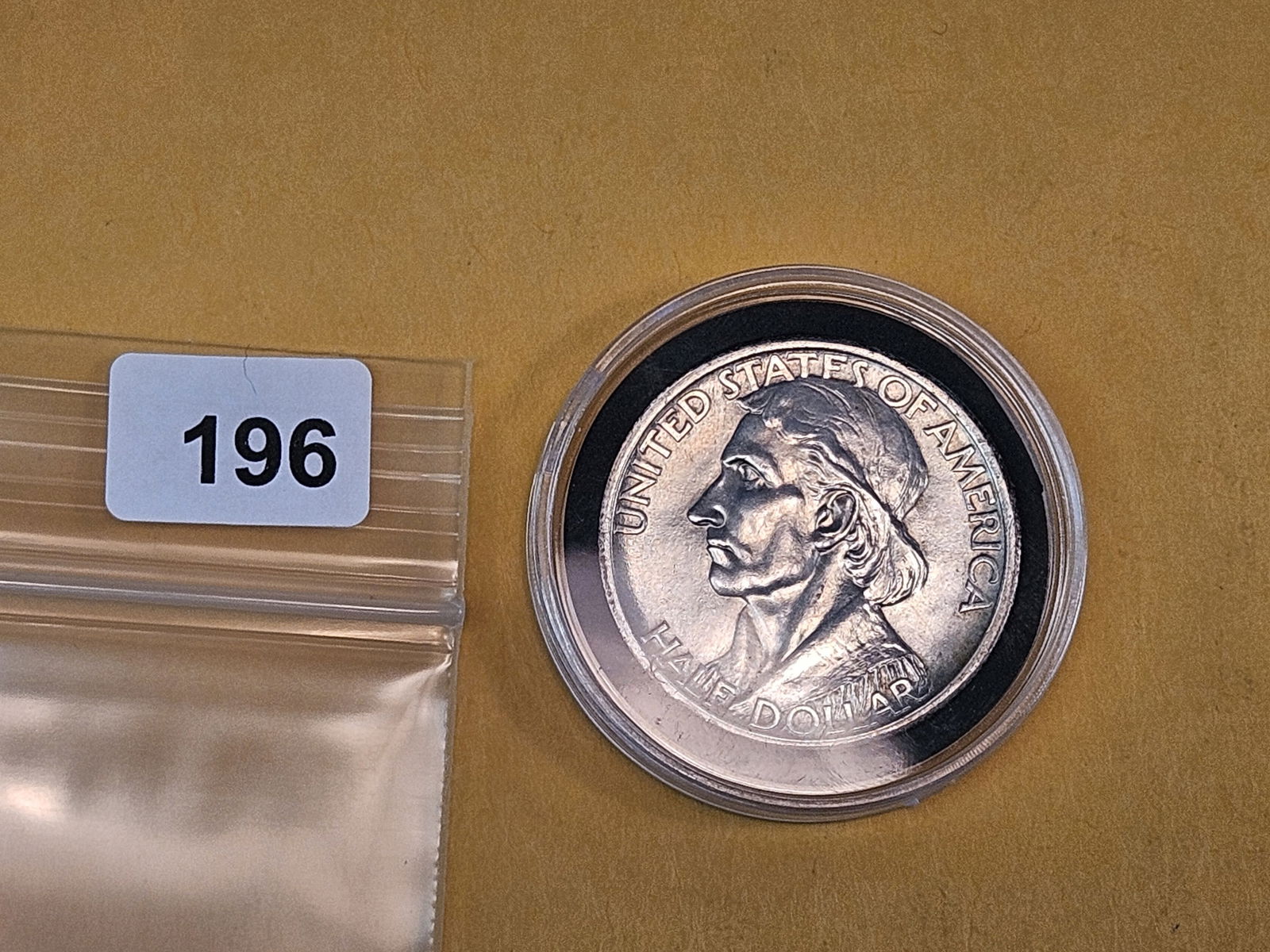Choice Brilliant Uncirculated 1935 Commemorative Silver Half Dollar - 2
