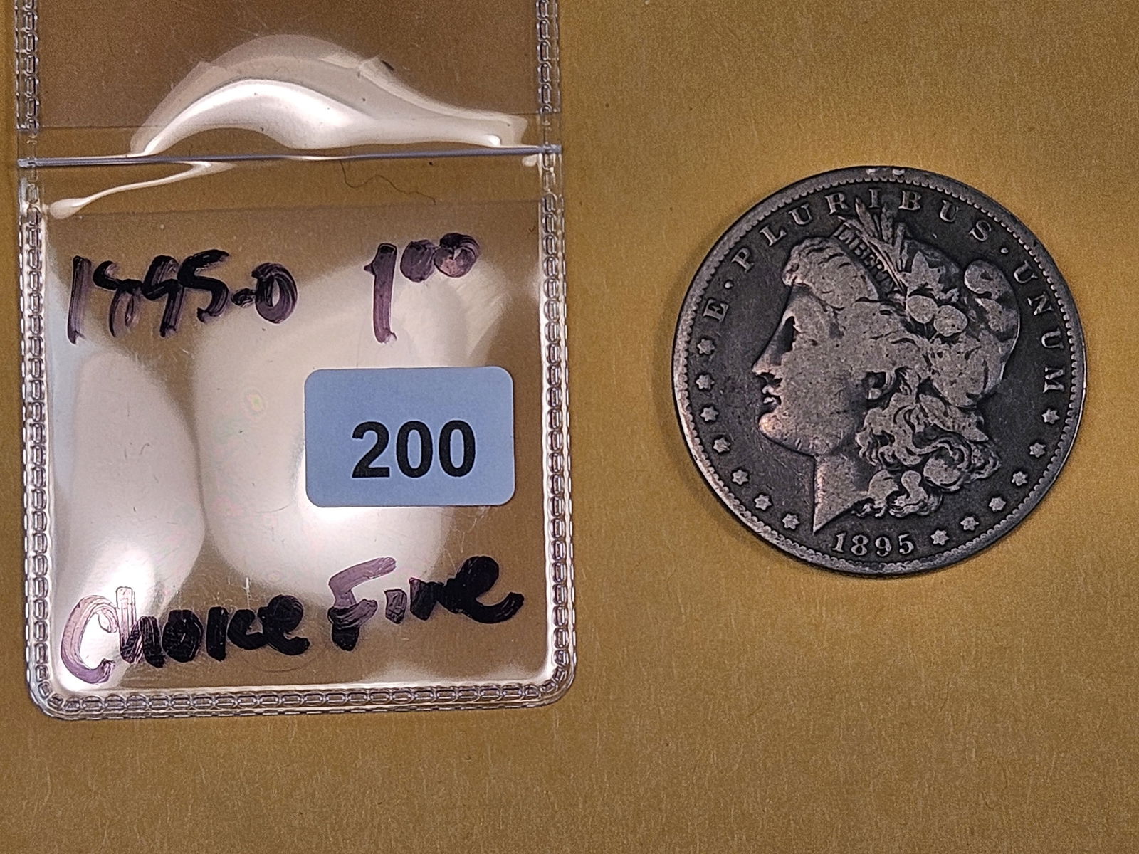 ** KEY DATE ** 1895-O Morgan Dollar in Fine - 2