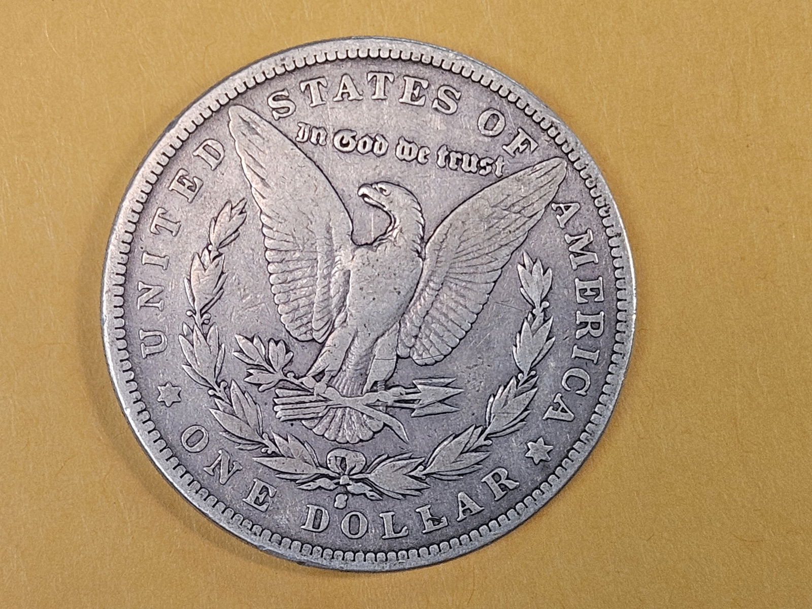 * Semi-Key 1892-S Morgan Dollar in Fine plus - 4