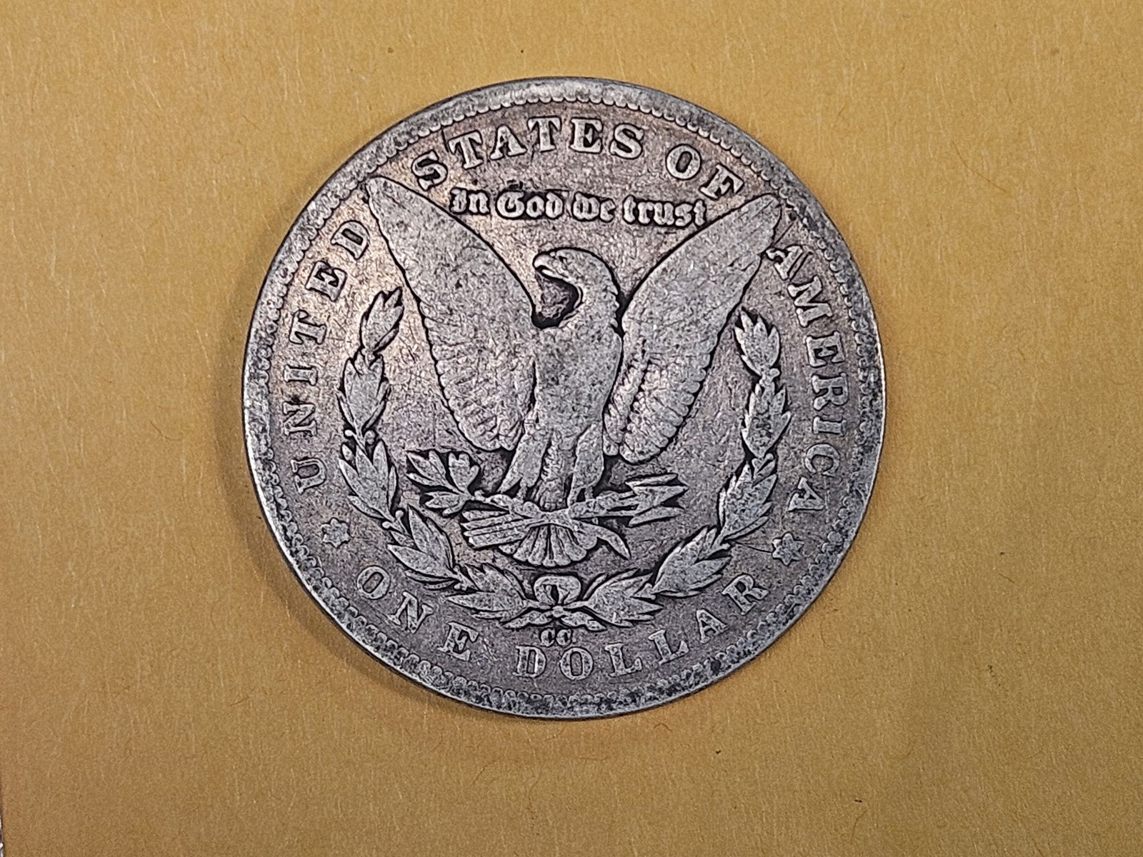 ** KEY DATE ** 1891-CC Morgan Dollar in Very Good - details - 3