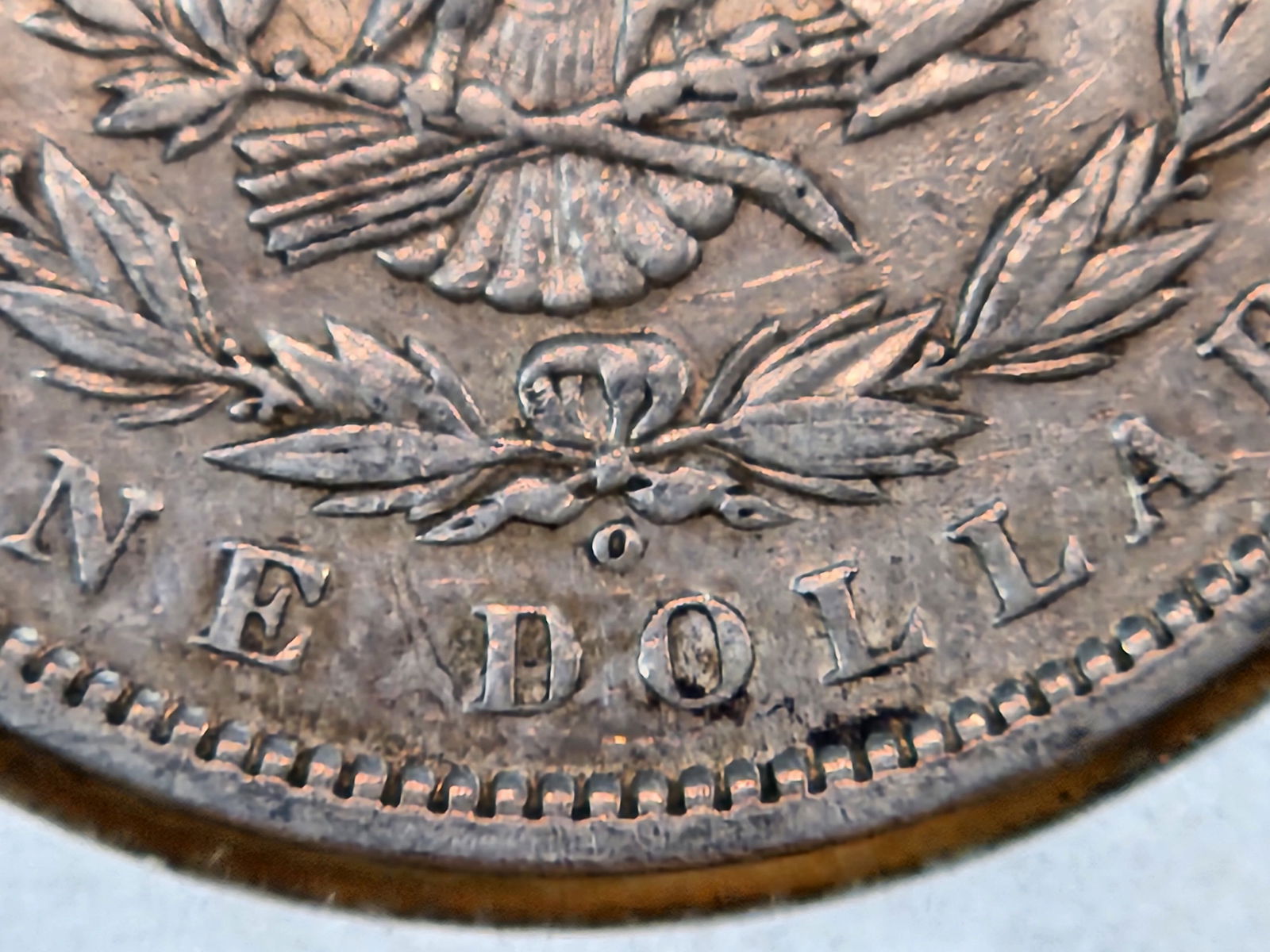 1899-O Micro "O" Morgan silver dollar - 3