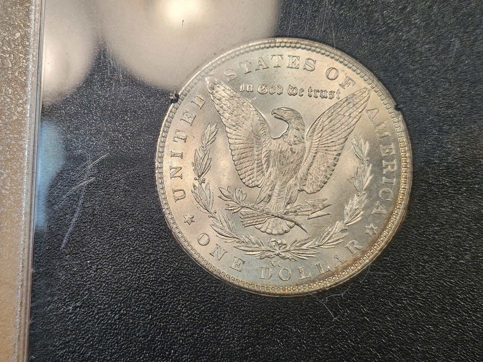 ** KEY DATE ** GSA 1883-CC Morgan Dollar in Choice Brilliant Uncirculated - 7