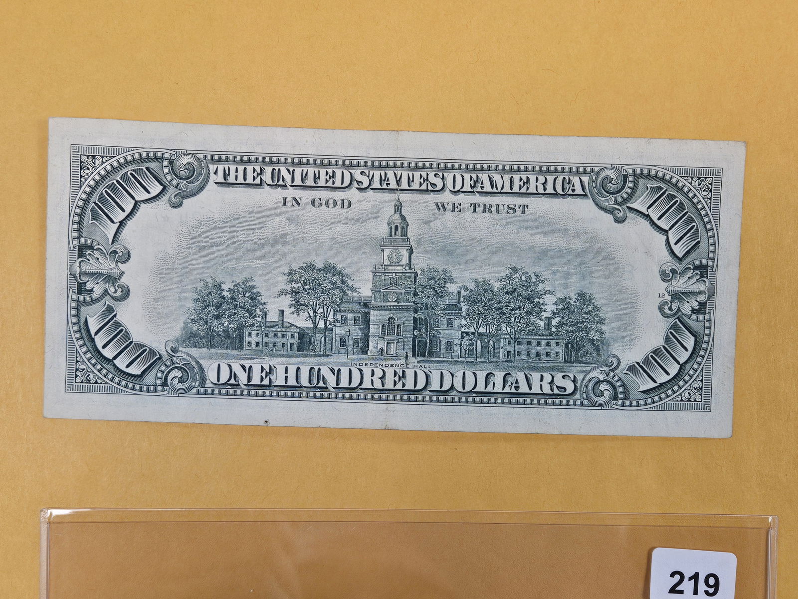 Crisp Extra Fine plus Series 1969-C One Hundred Dollar FRN - 2