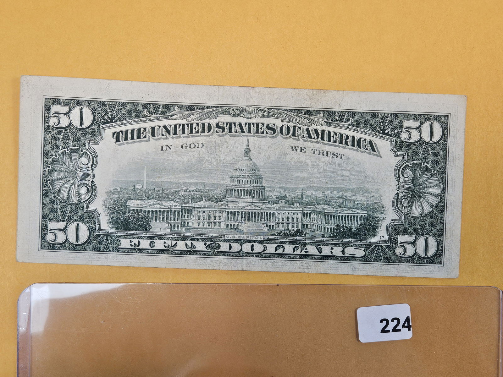 Series 1969-C Fifty Dollar FRN in Fine plus - 2