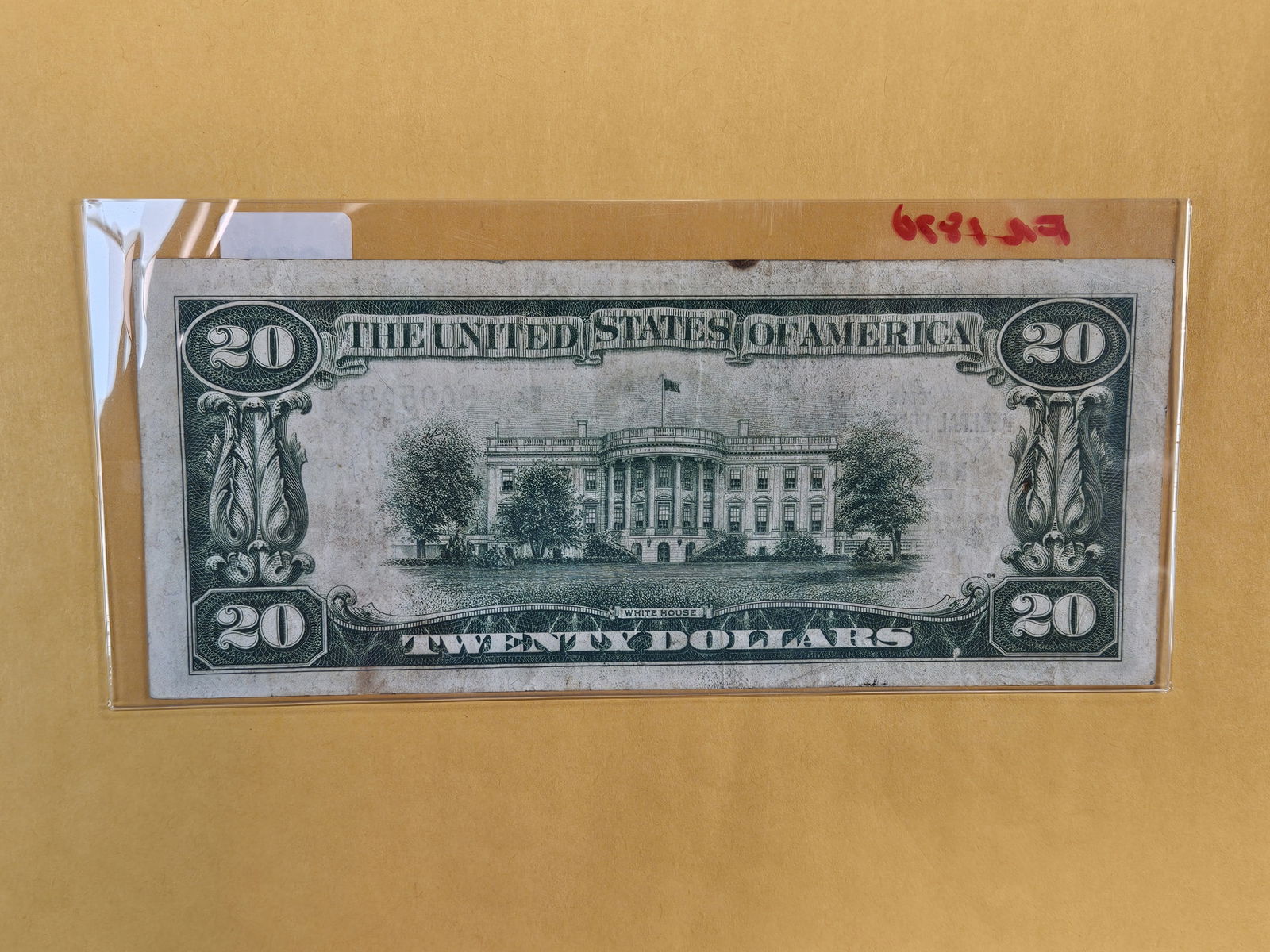 Series 1929 Twenty Dollar National Currency in Very Fine - 2