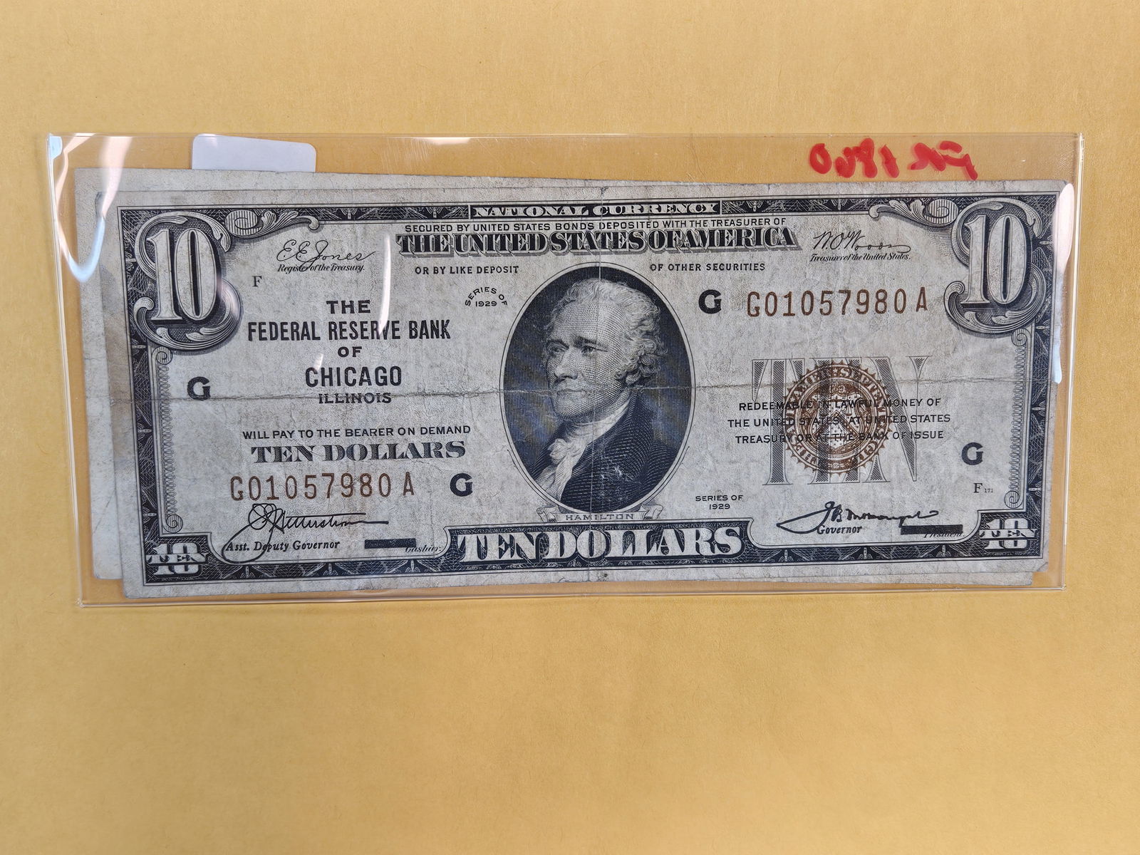 Two Series 1929 Ten Dollar National Currency notes - 2