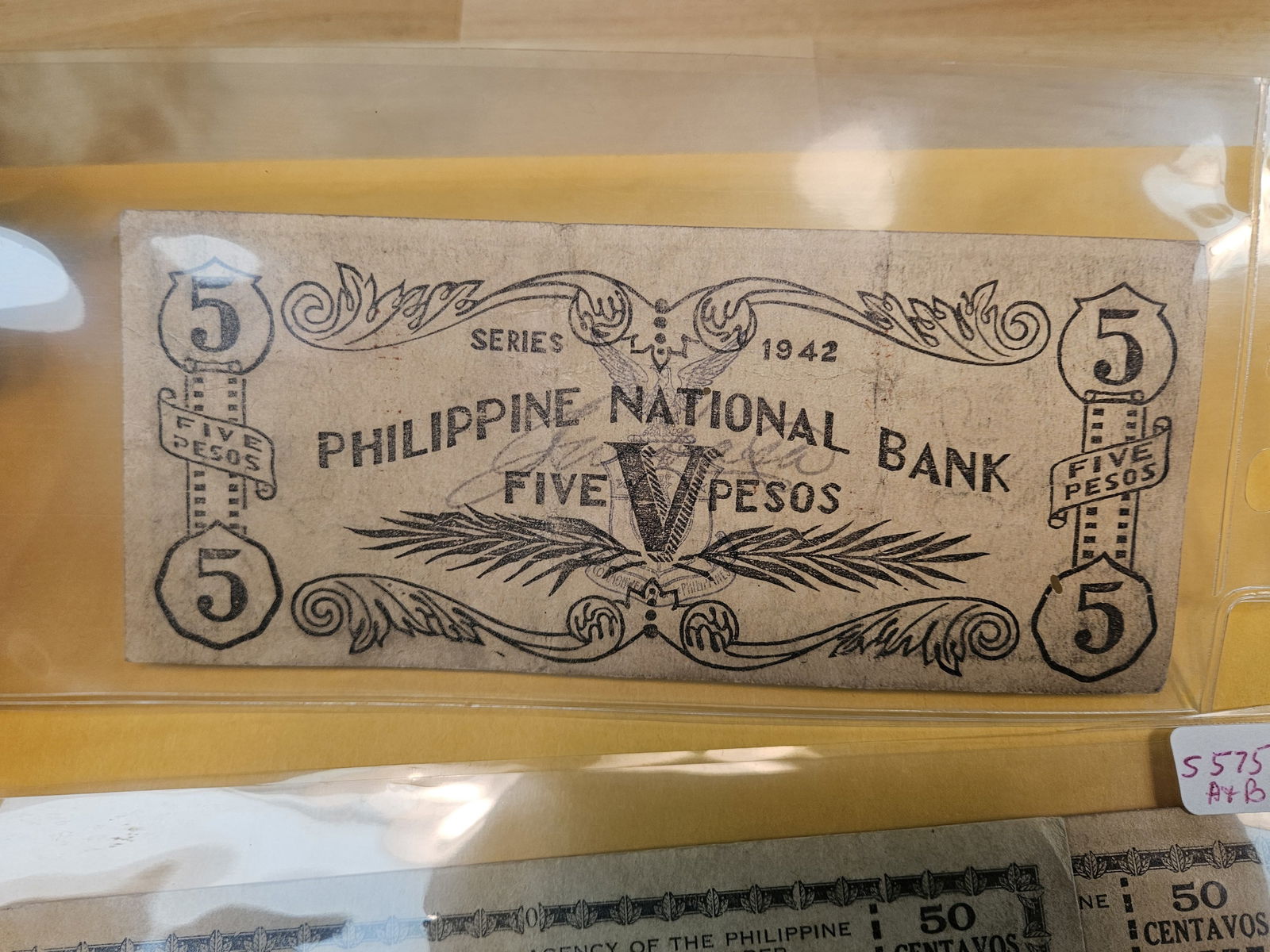 Five scarcer Philippines Notes - 3