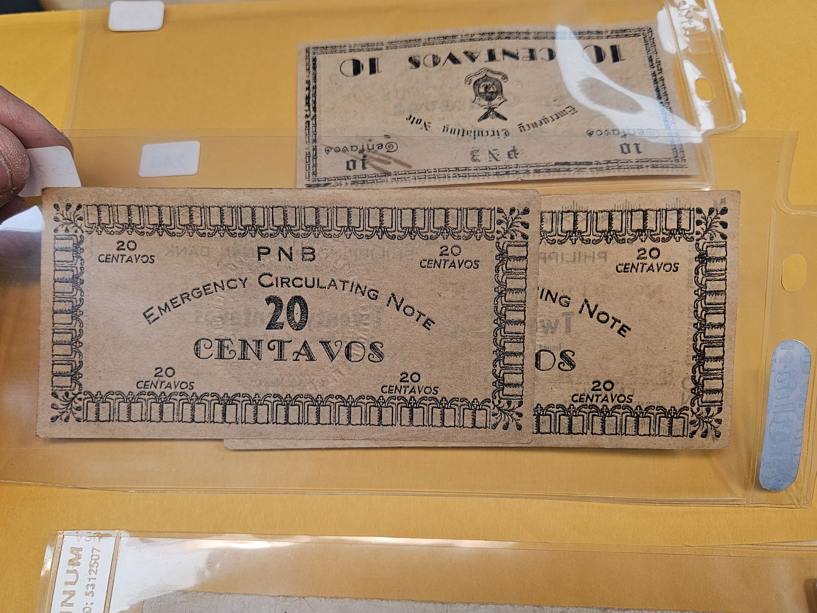 Four scarcer Philippines Notes - 5