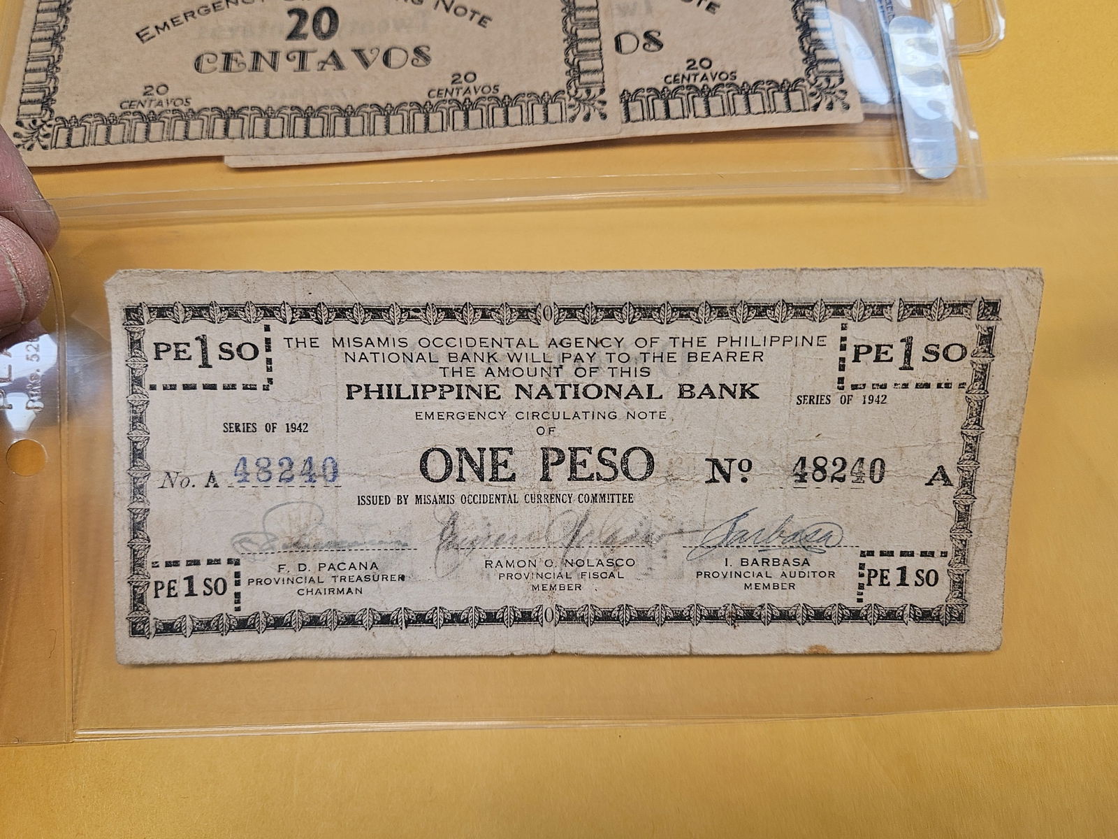 Four scarcer Philippines Notes - 6