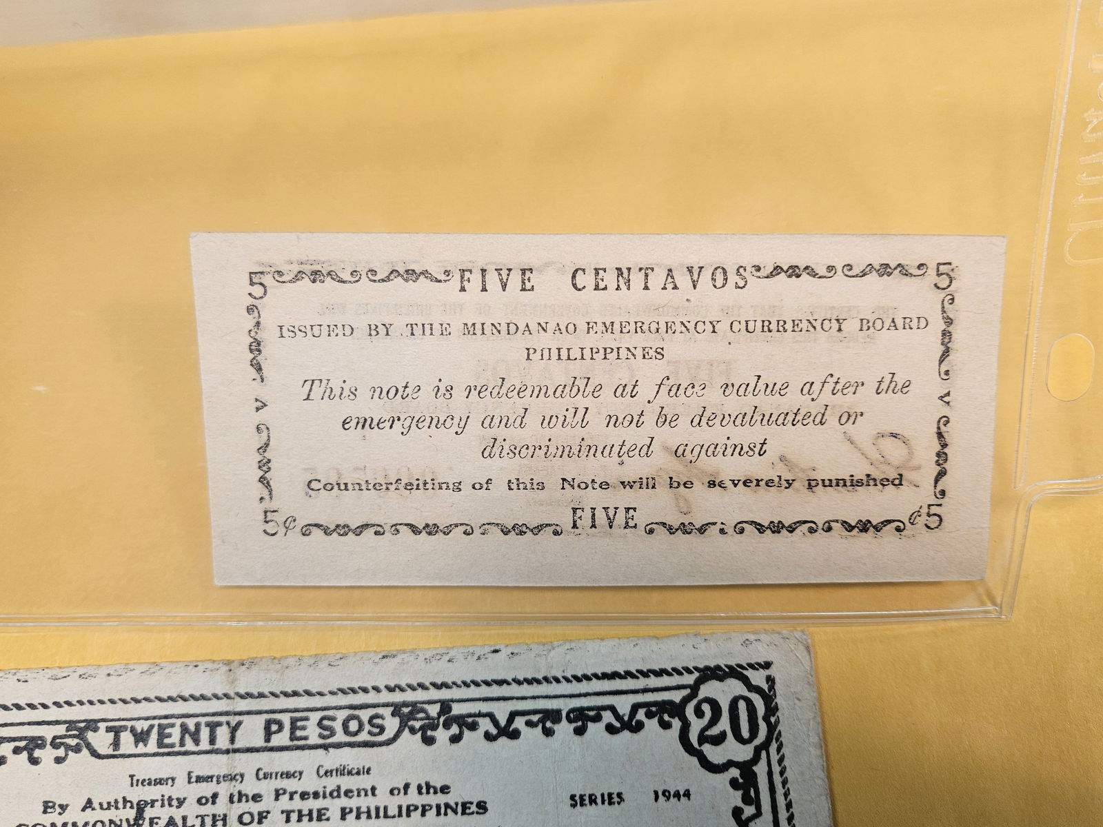 Three scarcer Philippines Notes - 3