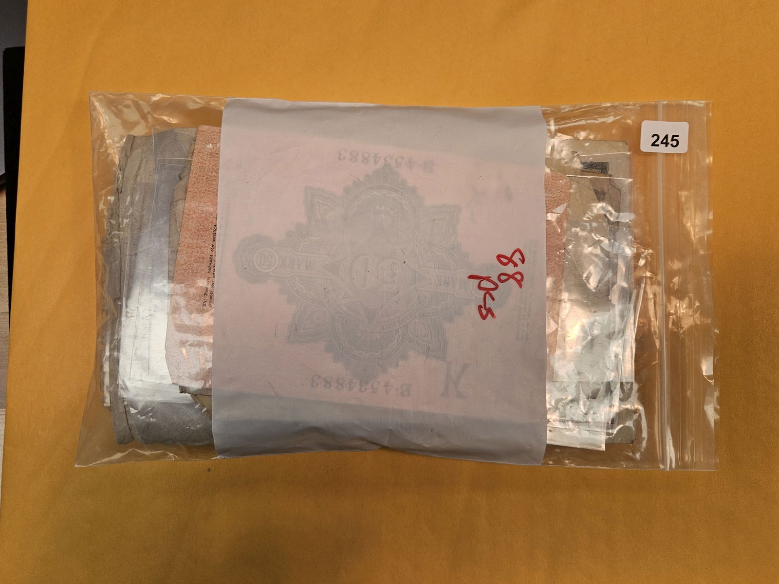 Eighty-eight pieces of Mixed World Notes: Circulated and uncirculated. From dealer. Unchecked by us 