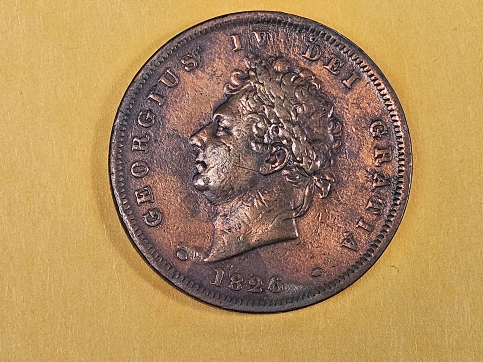 1826 Great Britain Penny in Extra Fine (1 of 6)