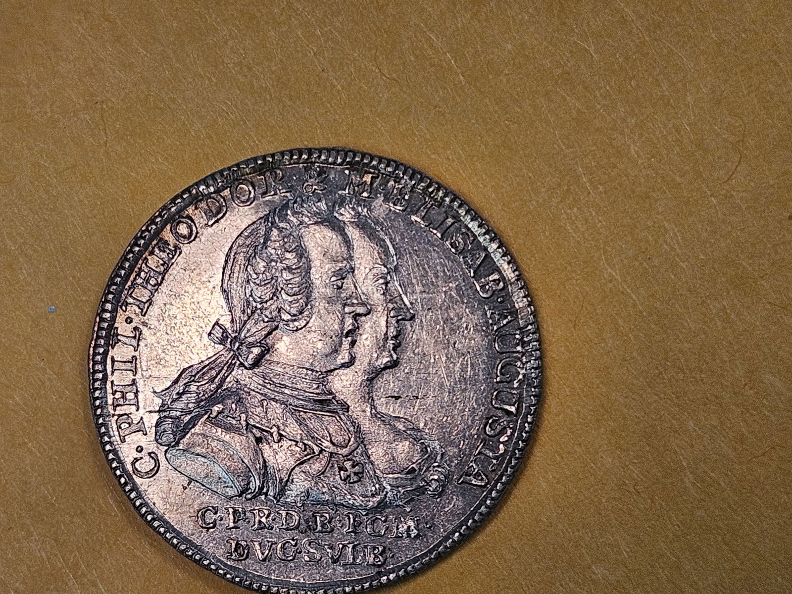 ** RARE ** GEM Prooflike 1742 Germany Silver PATTERN!!! - 6