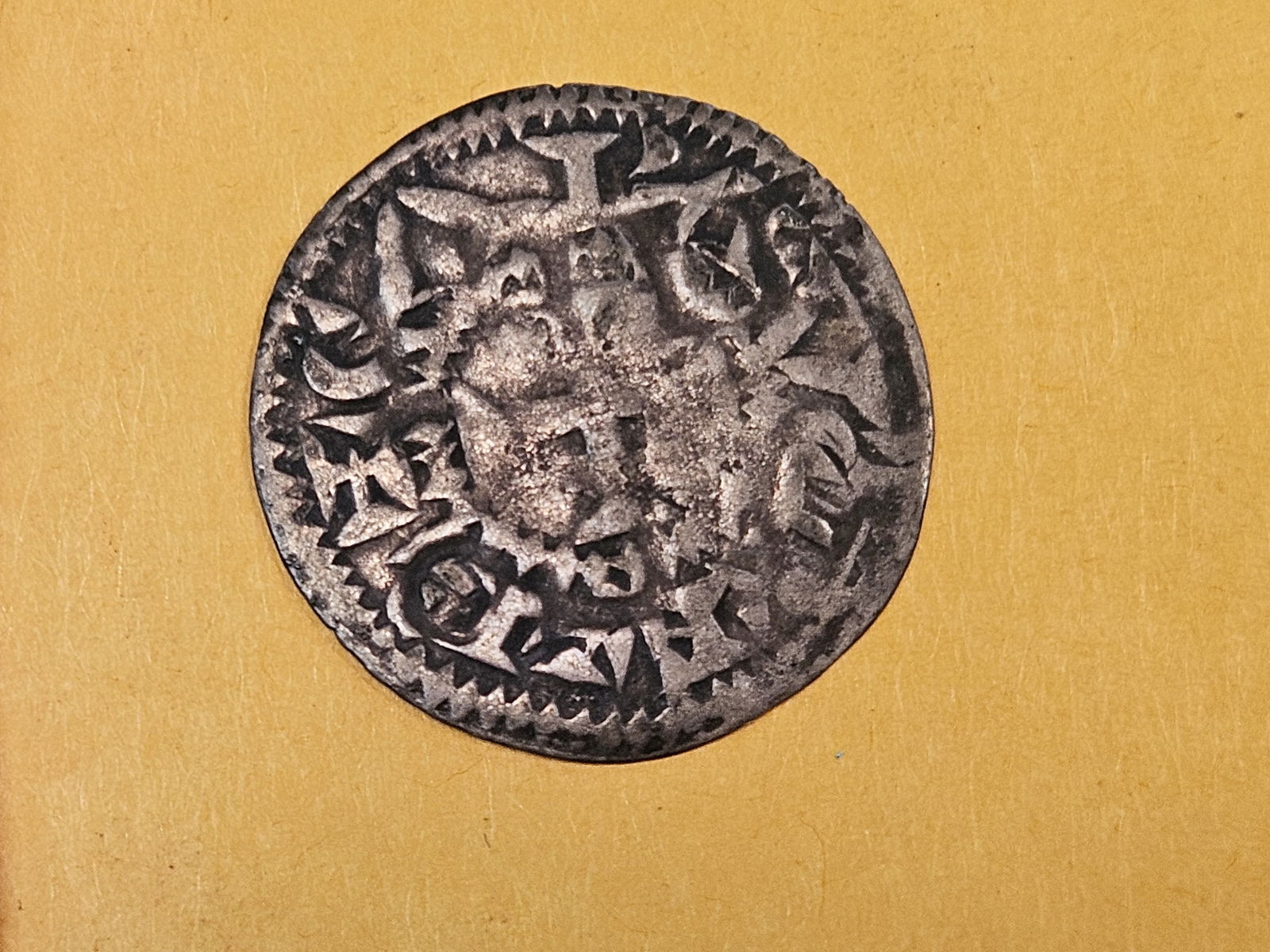 840 - 877 France silver coin: Charles the Bald 