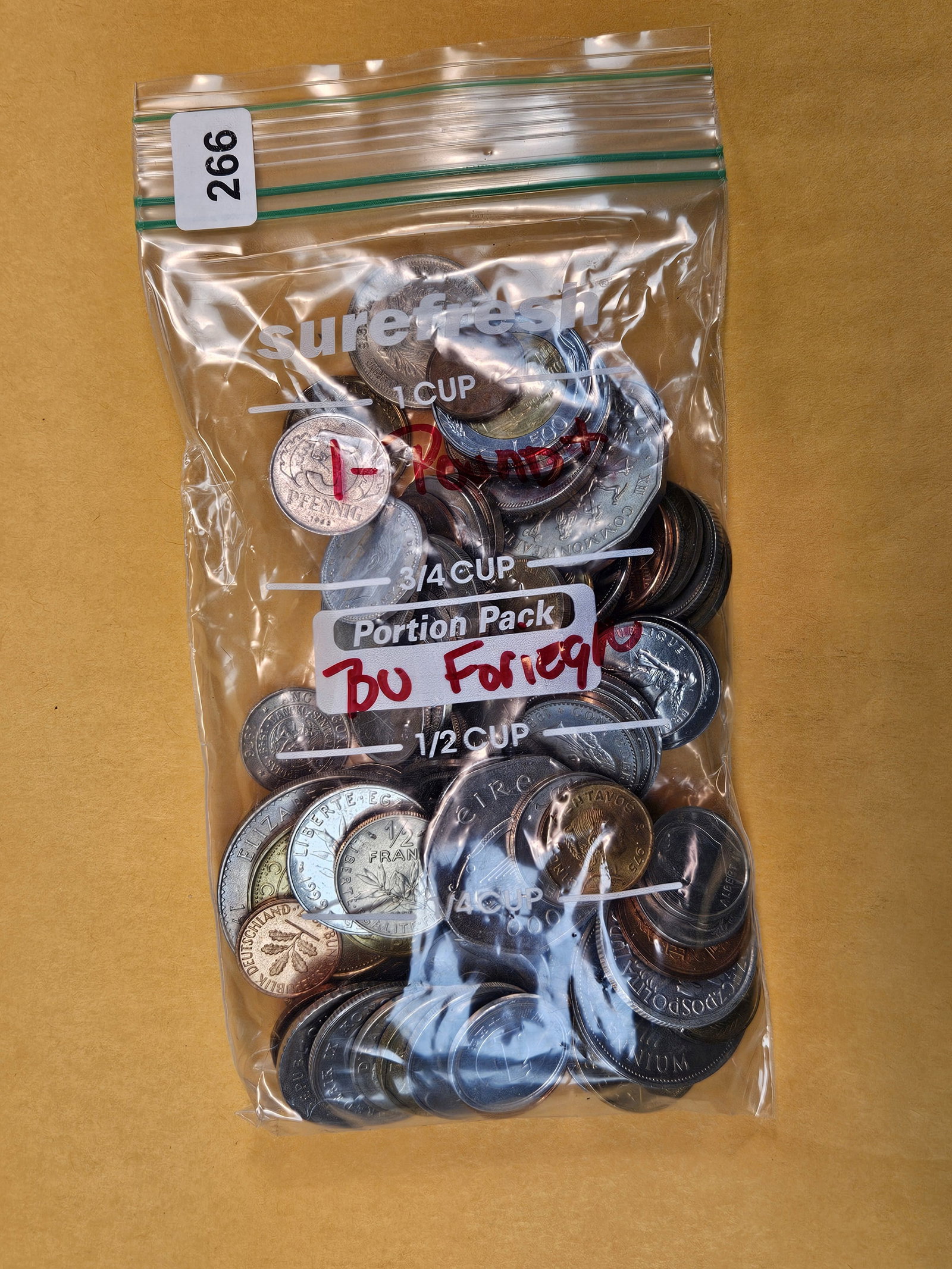 One Pound of mixed Brilliant Uncirculated World Coins (1 of 2)