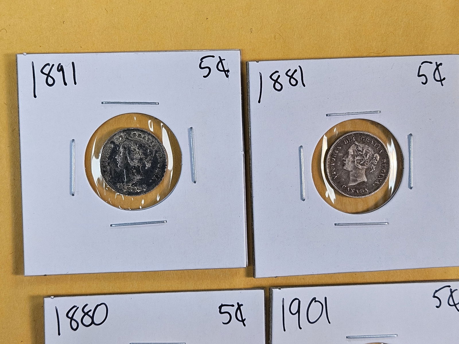 Eleven mixed Canadian coins - 2