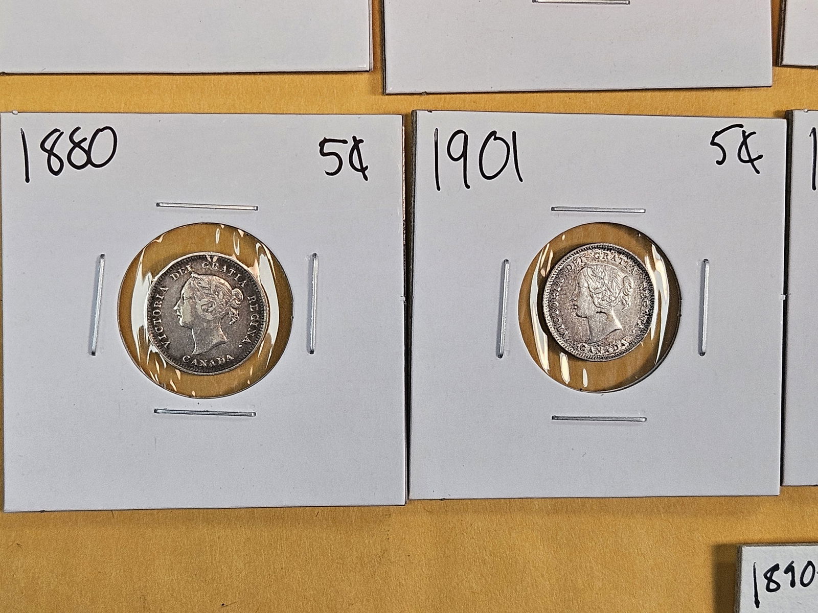 Eleven mixed Canadian coins - 5