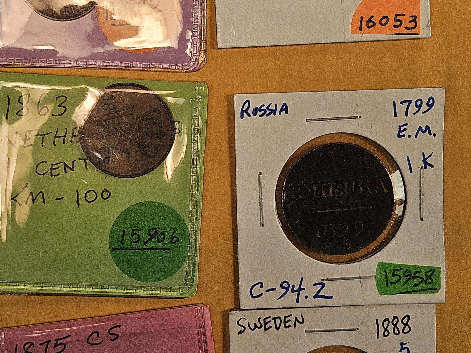Twelve fun mixed World coins - 5