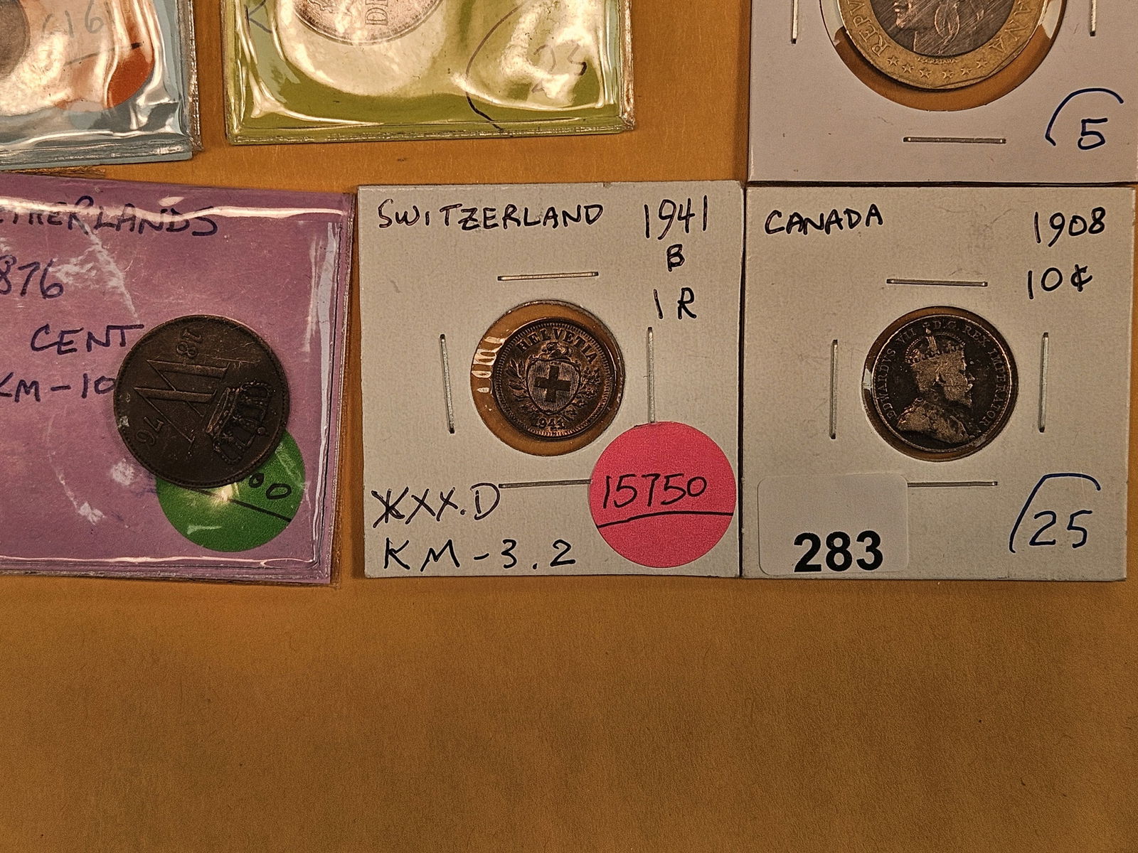 Fifteen fun mixed World Coins - 9