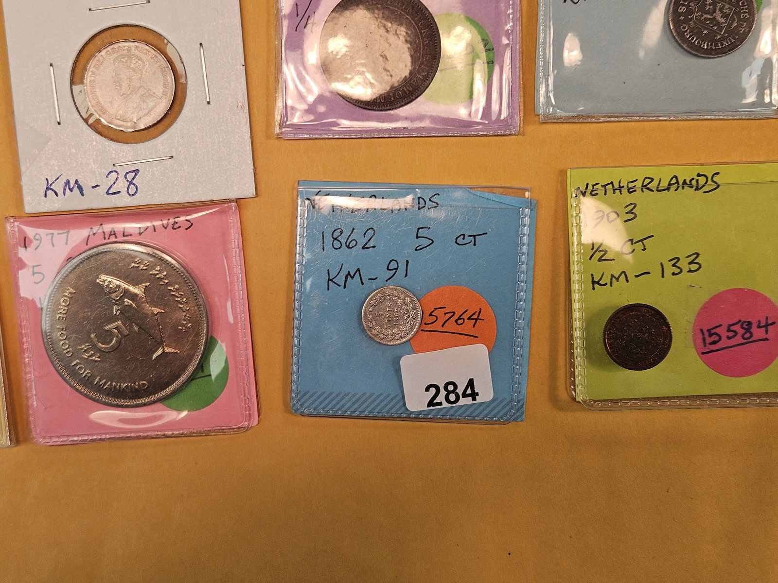 Fifteen fun mixed World Coins - 6