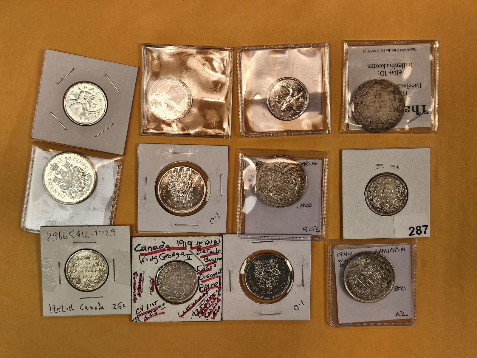 Twelve mixed SILVER World coins (1 of 7)