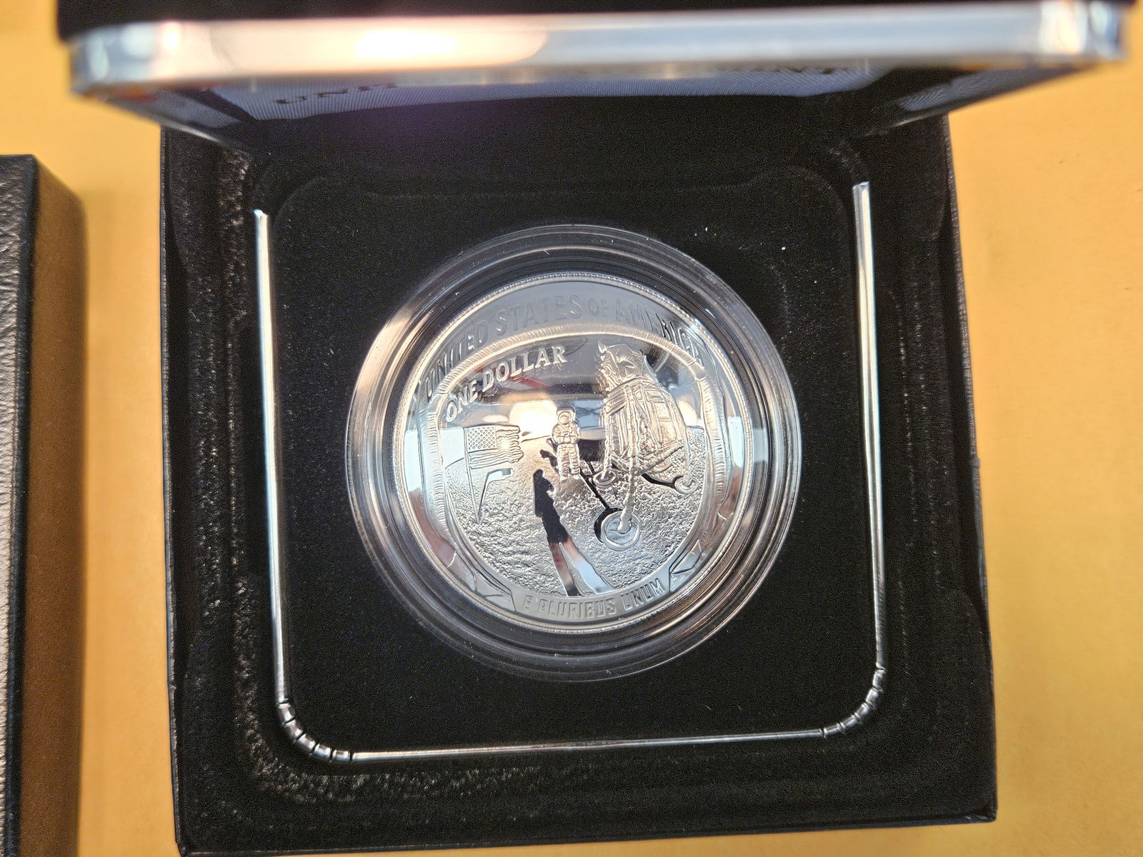 2019 APOLLO 11 GEM Proof Deep Cameo Commemorative SILVER Dollar - 2