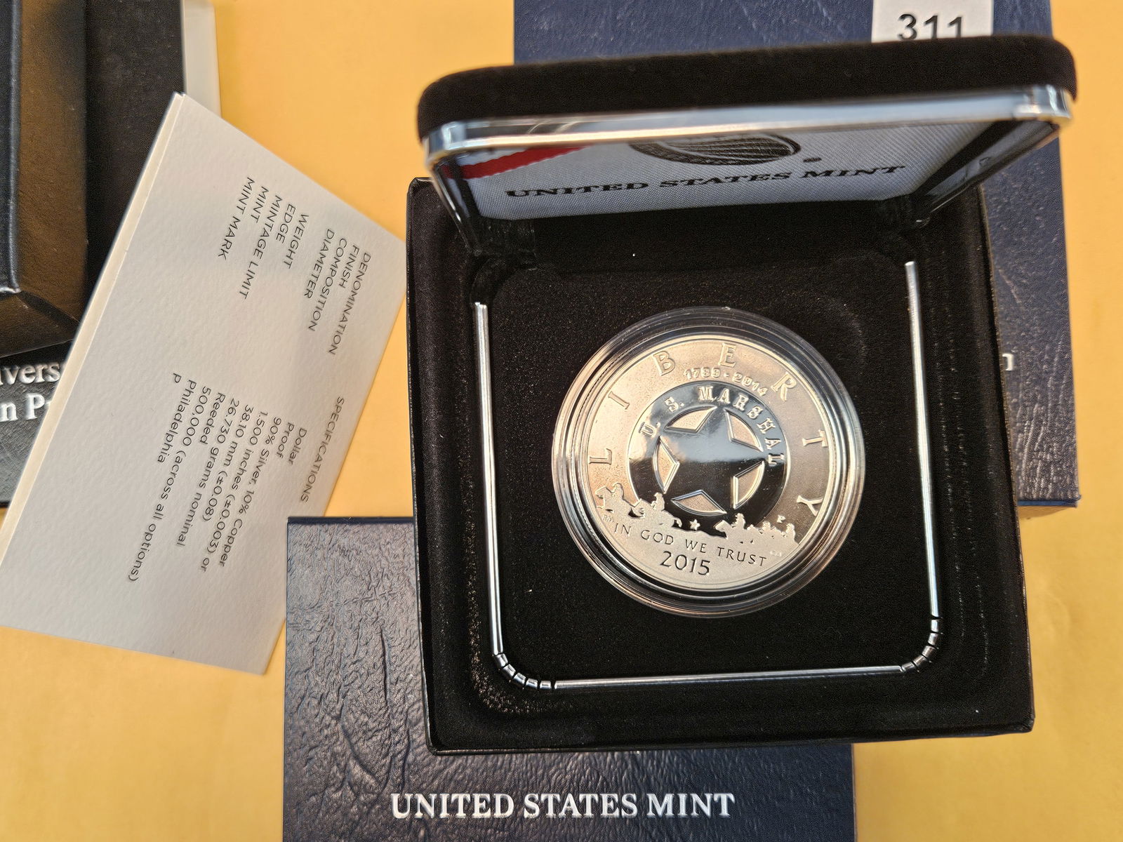 Three Commemorative Silver Dollars - 2