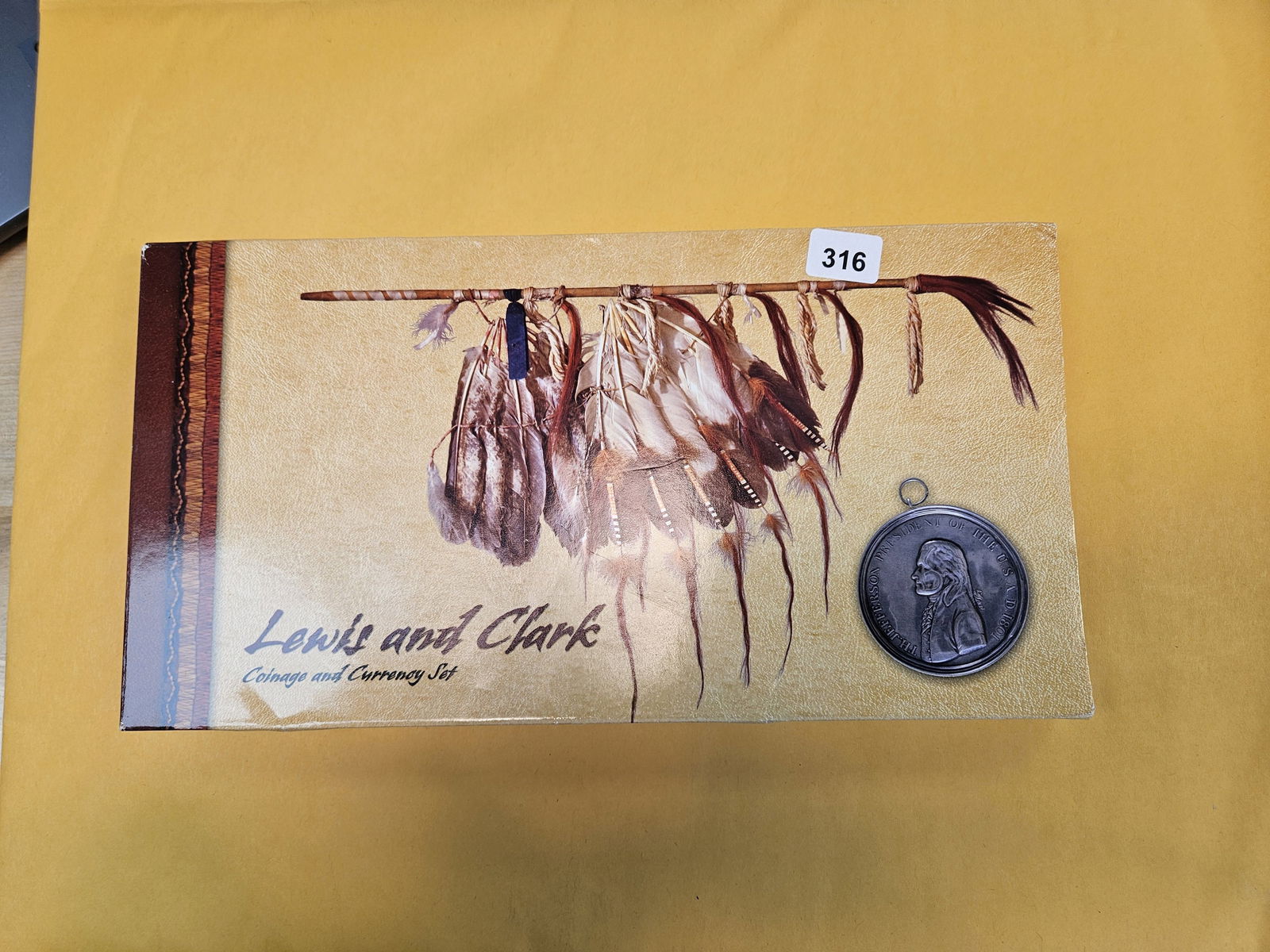 The 2004 Lewis & Clark Coinage and Currency Set: In original government packaging with certificate of authenticity 