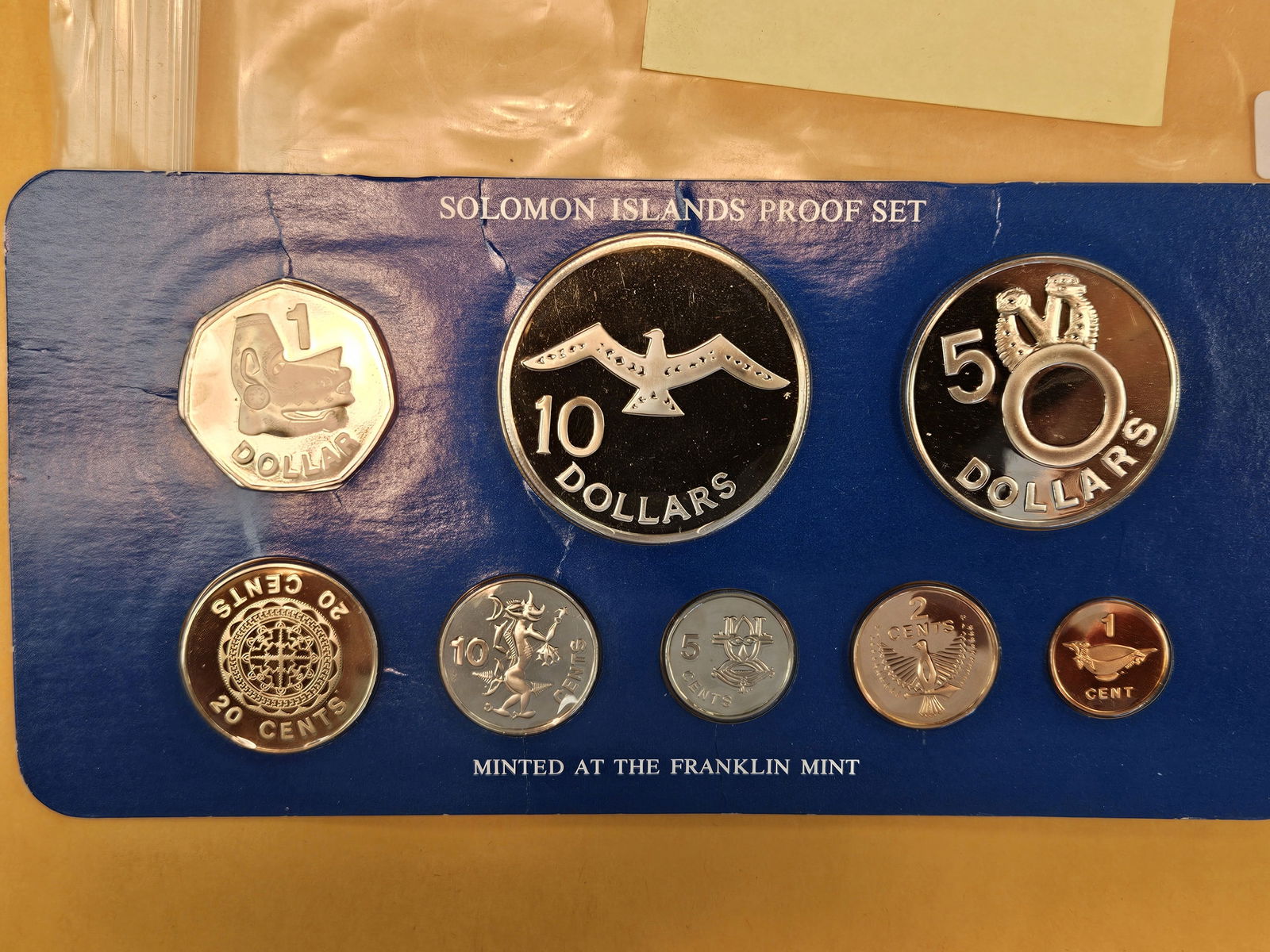 1979 GEM Proof Deep Cameo Solomon Islands Silver Coin set - 4